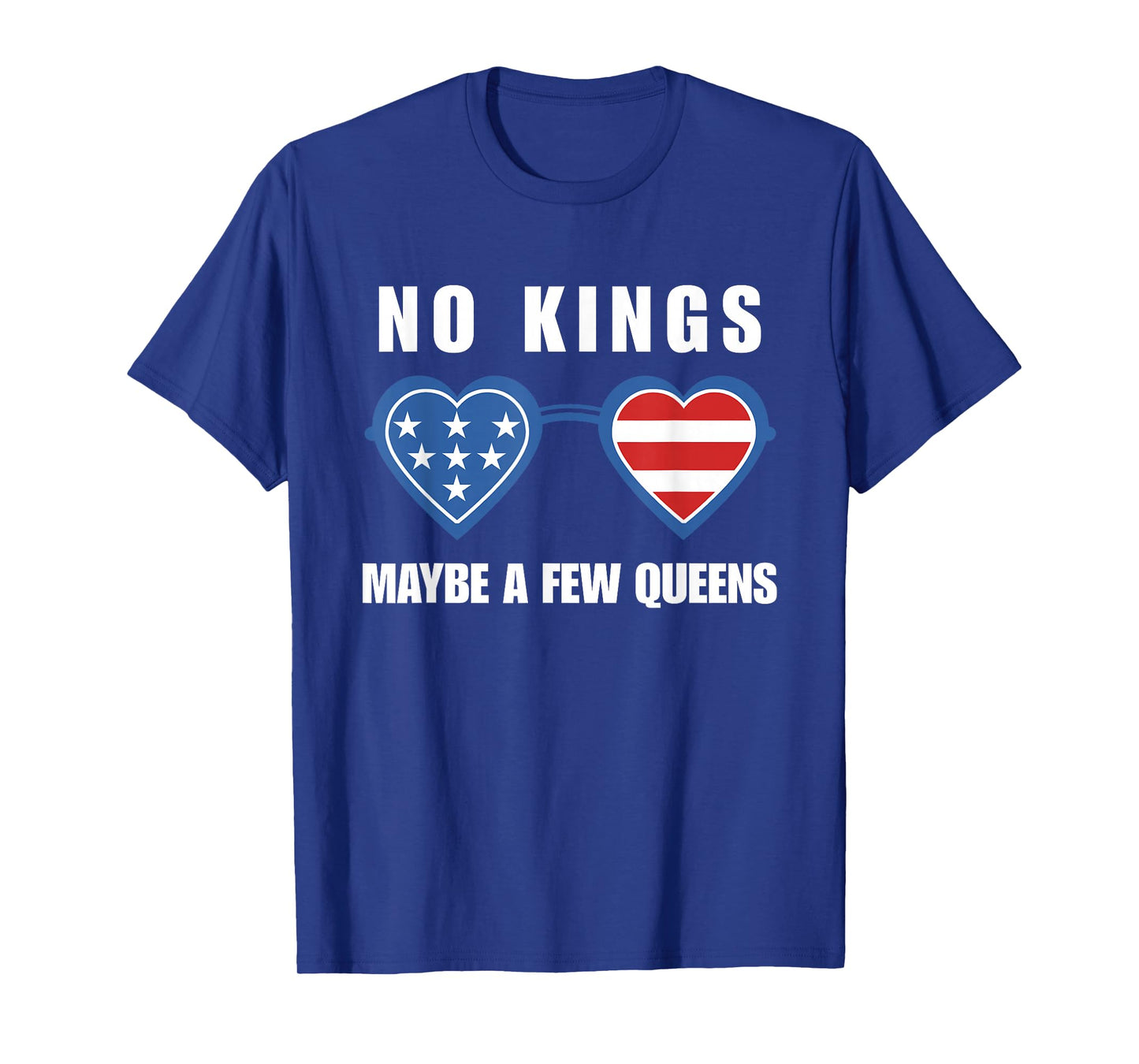 Funny No Kings Anti-Republican Support Trans Rights Humor T-Shirt