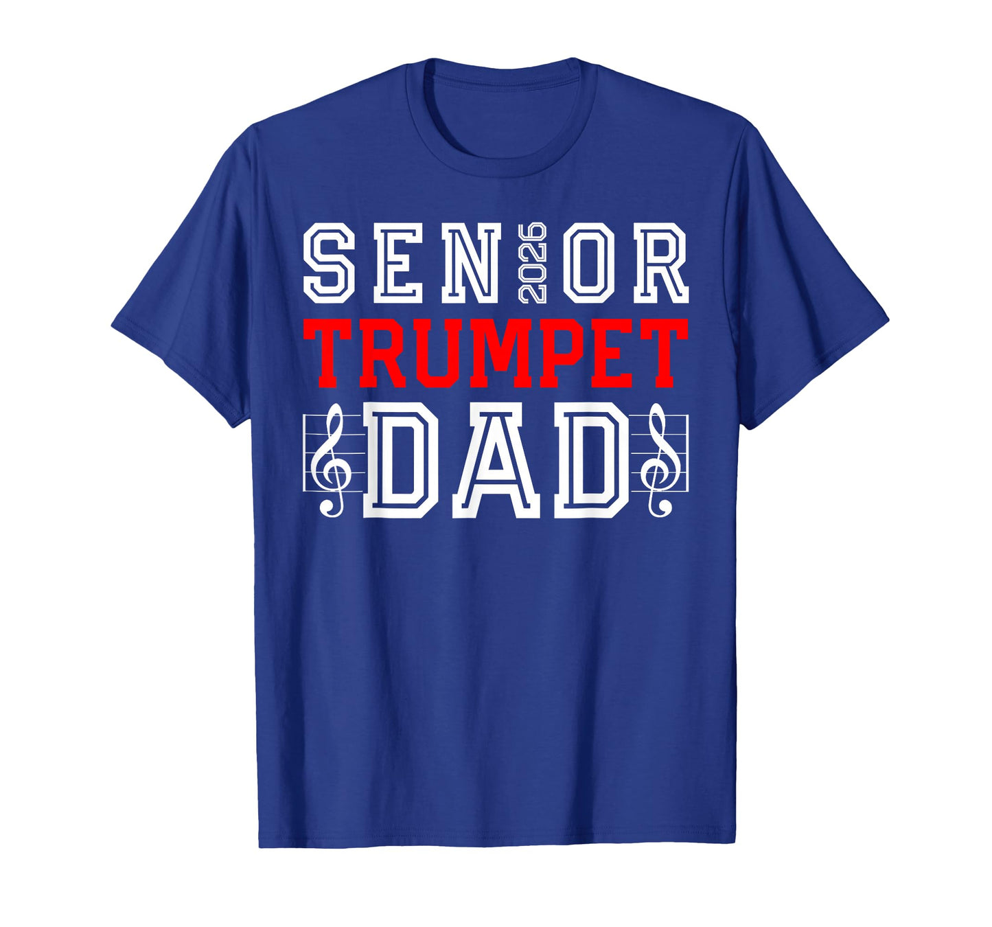 Senior Trumpet Dad 2026 Marching Band Class of 26 Senior Dad T-Shirt