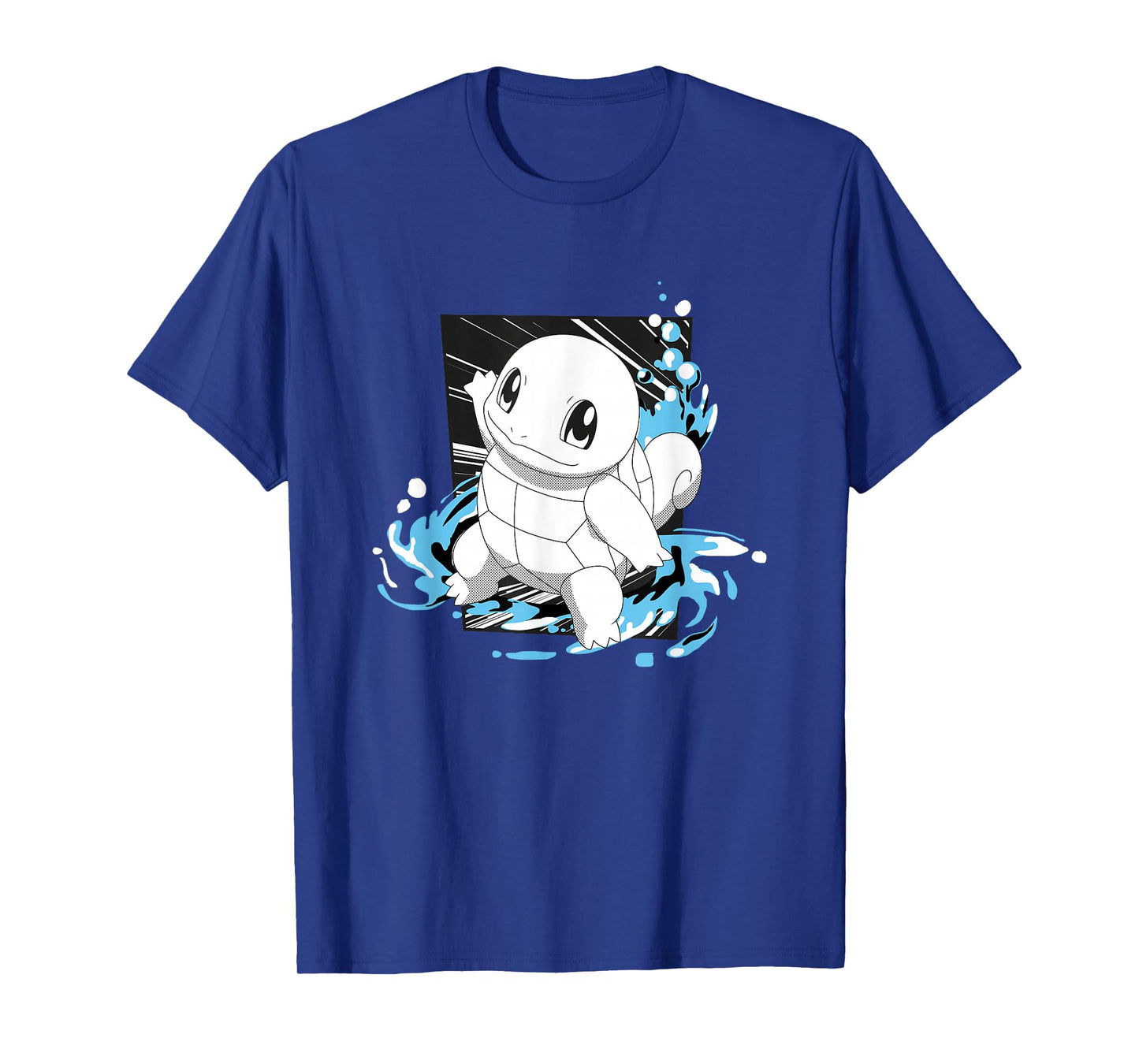 PokΓ©mon Squirtle Splashing Water Manga Panel T-Shirt