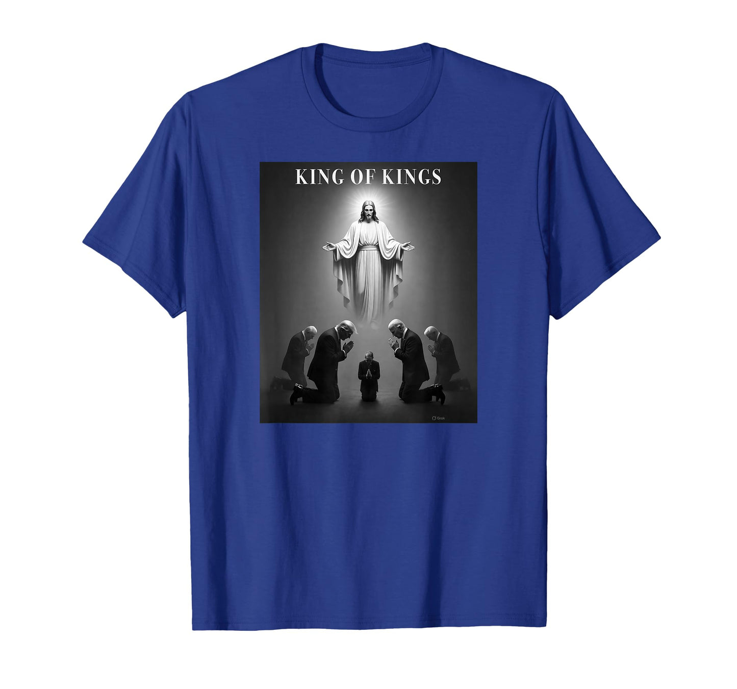 Christ Reigns No Earthly Kings Revelation Christian Art T-Shirt