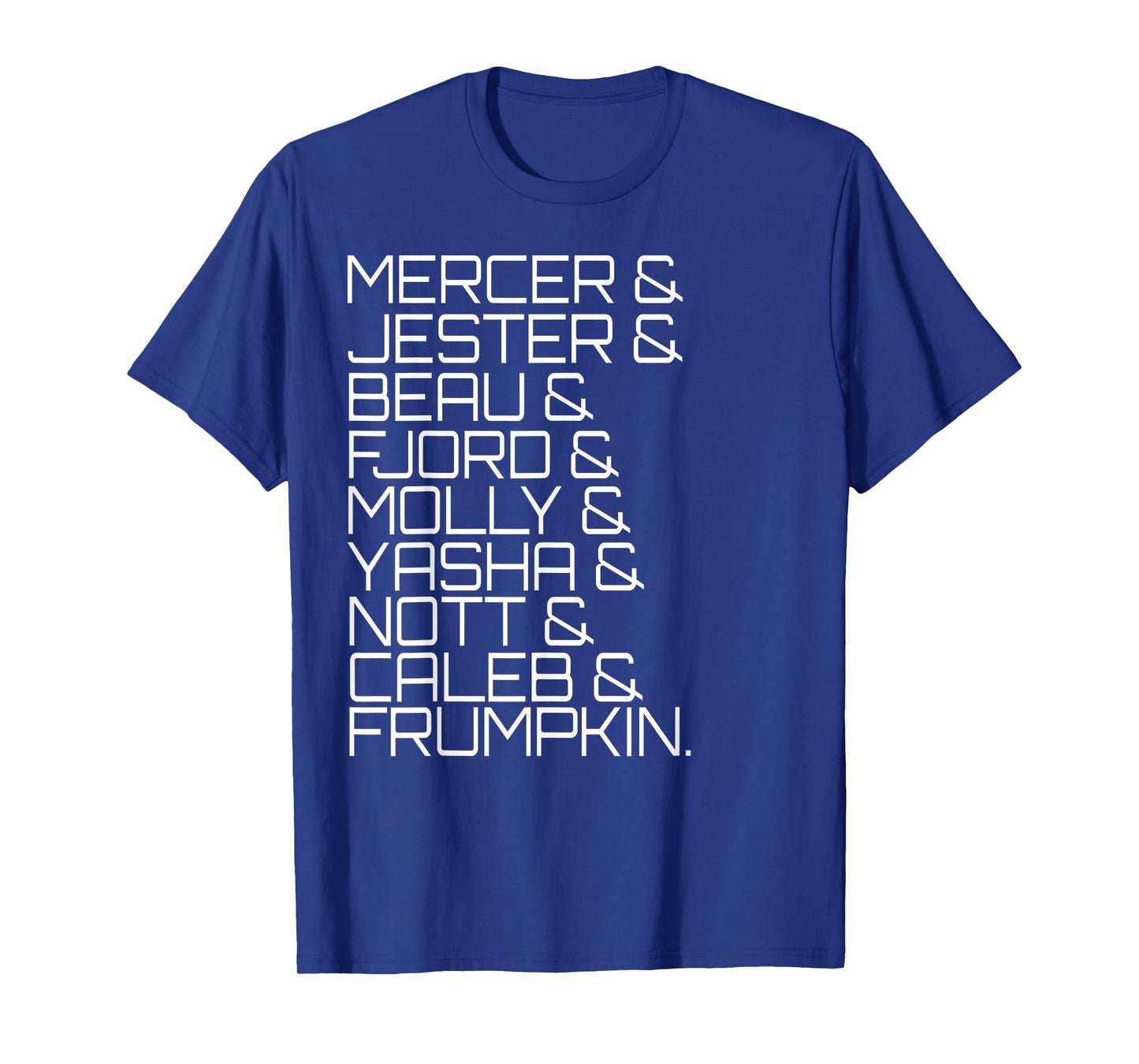 Character List Second Campaign Shirt T-Shirt