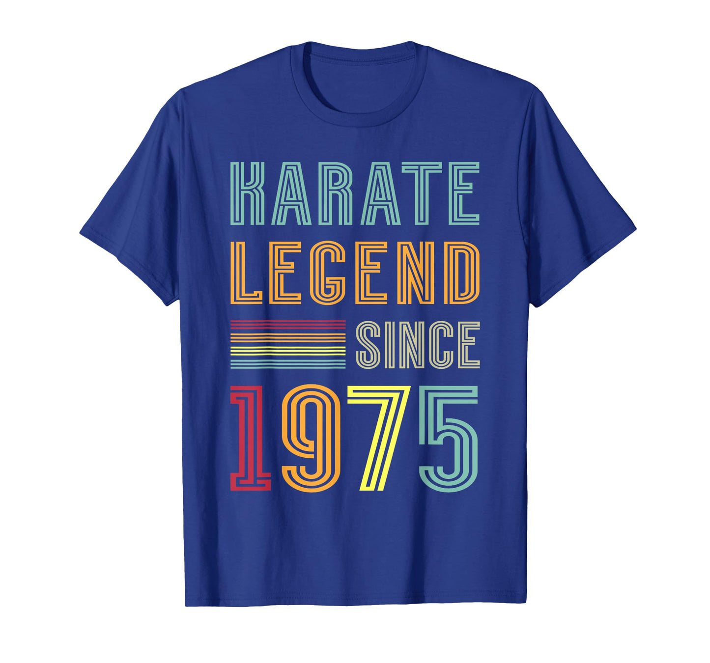Karate Legend 1975 50 Year Sport Coach 50th Birthday Karate T-Shirt