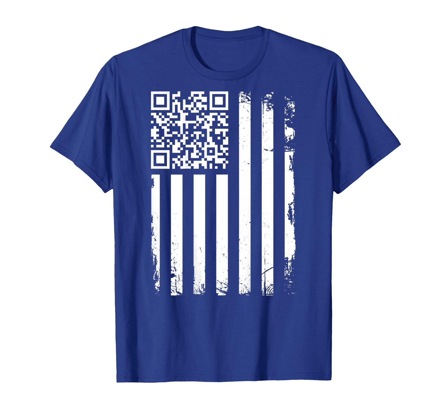 (BACK) Funny QR Don't Be A Little Btch Code Saying Quote T-Shirt