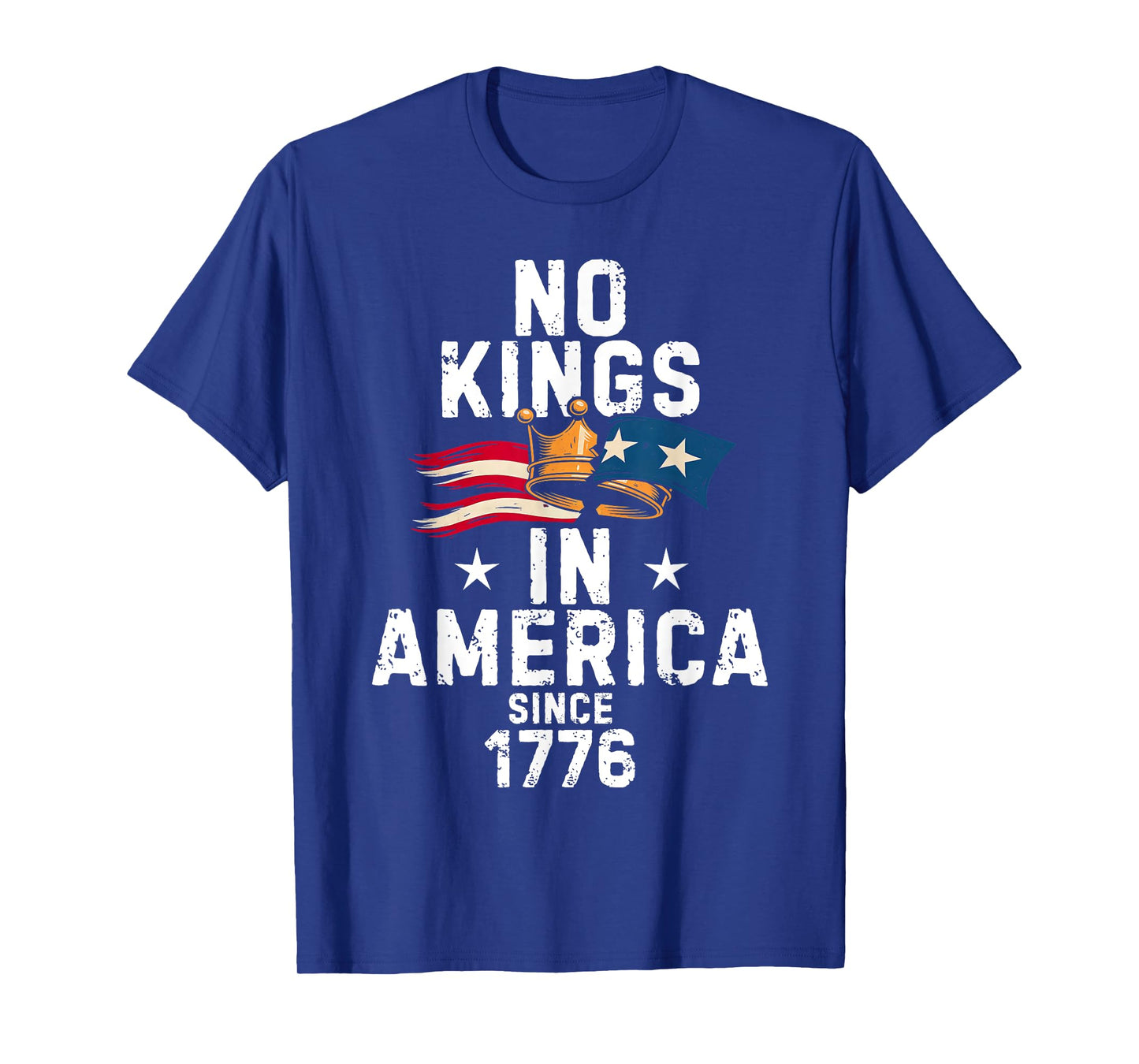 No Kings in America Since 1776 Anti Trump Tee T-Shirt