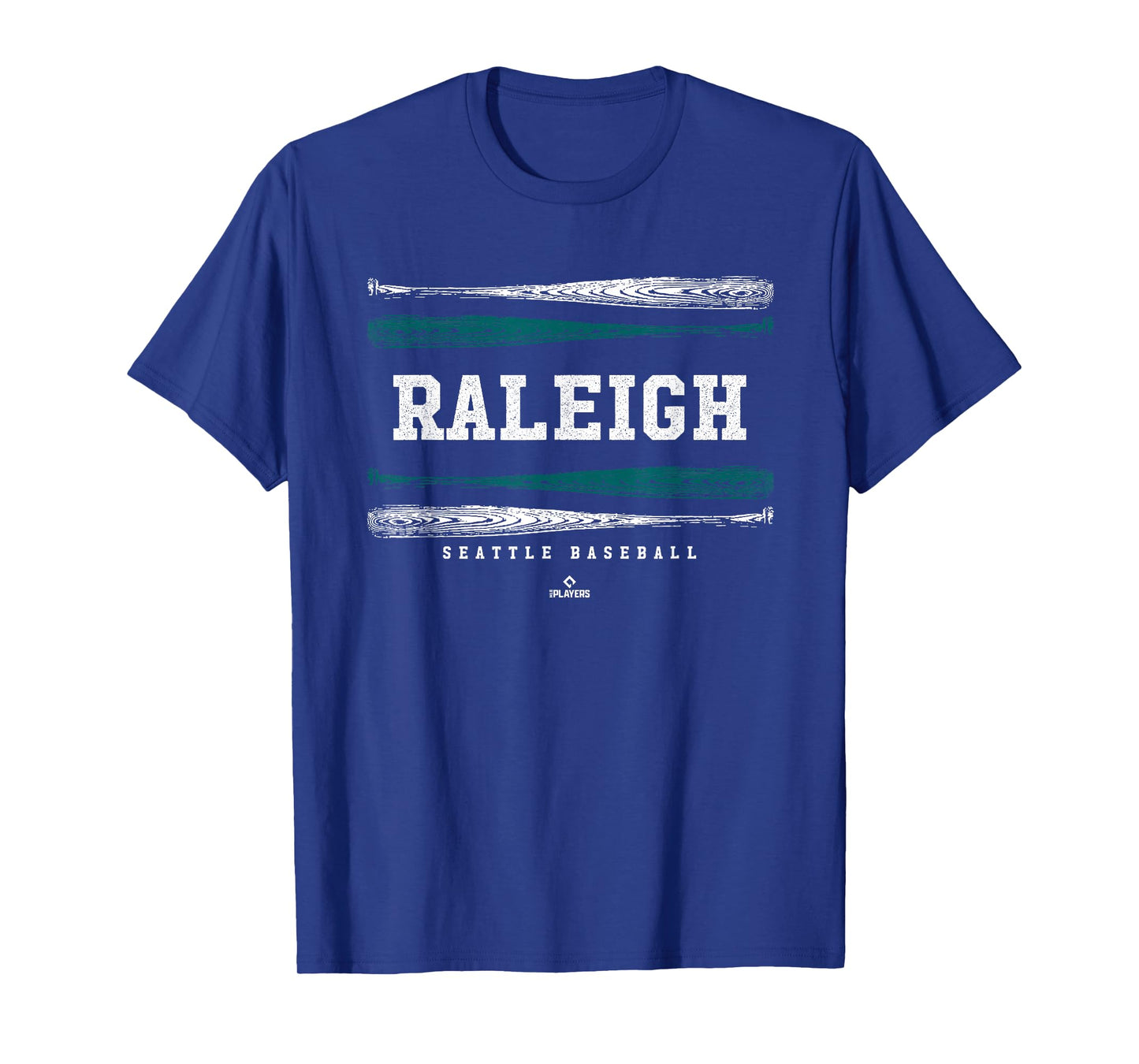 Vintage Baseball Bat Gameday Cal Raleigh Seattle MLBPA T-Shirt