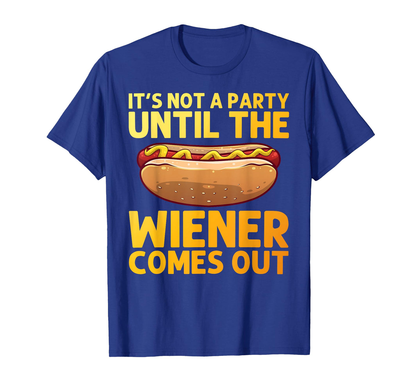 Funny Hot Dog Design for Men Women Hotdog Stand Gag Hot Dog T-Shirt