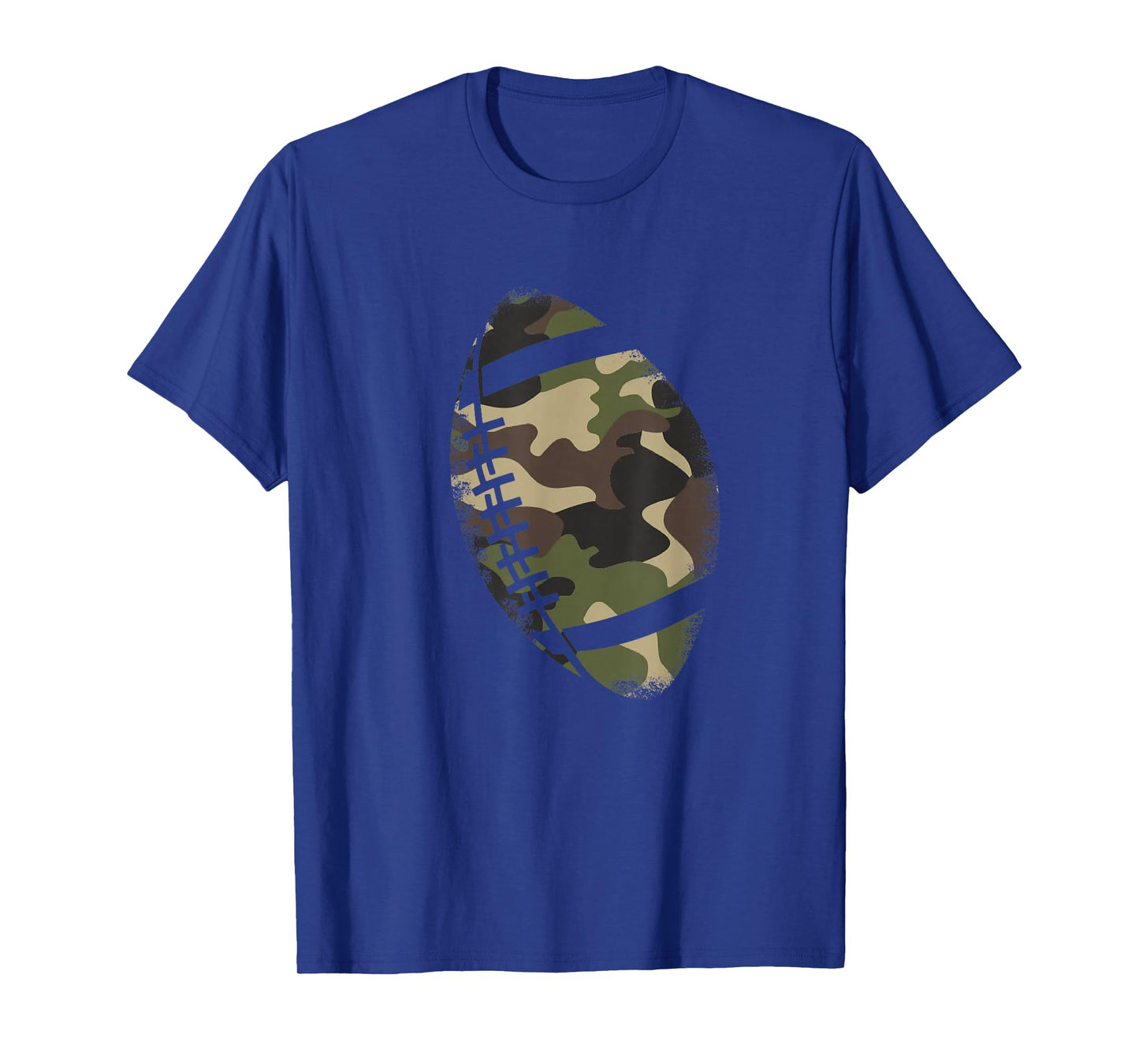 Football Camouflage Gift College Team Coach Camo T-Shirt