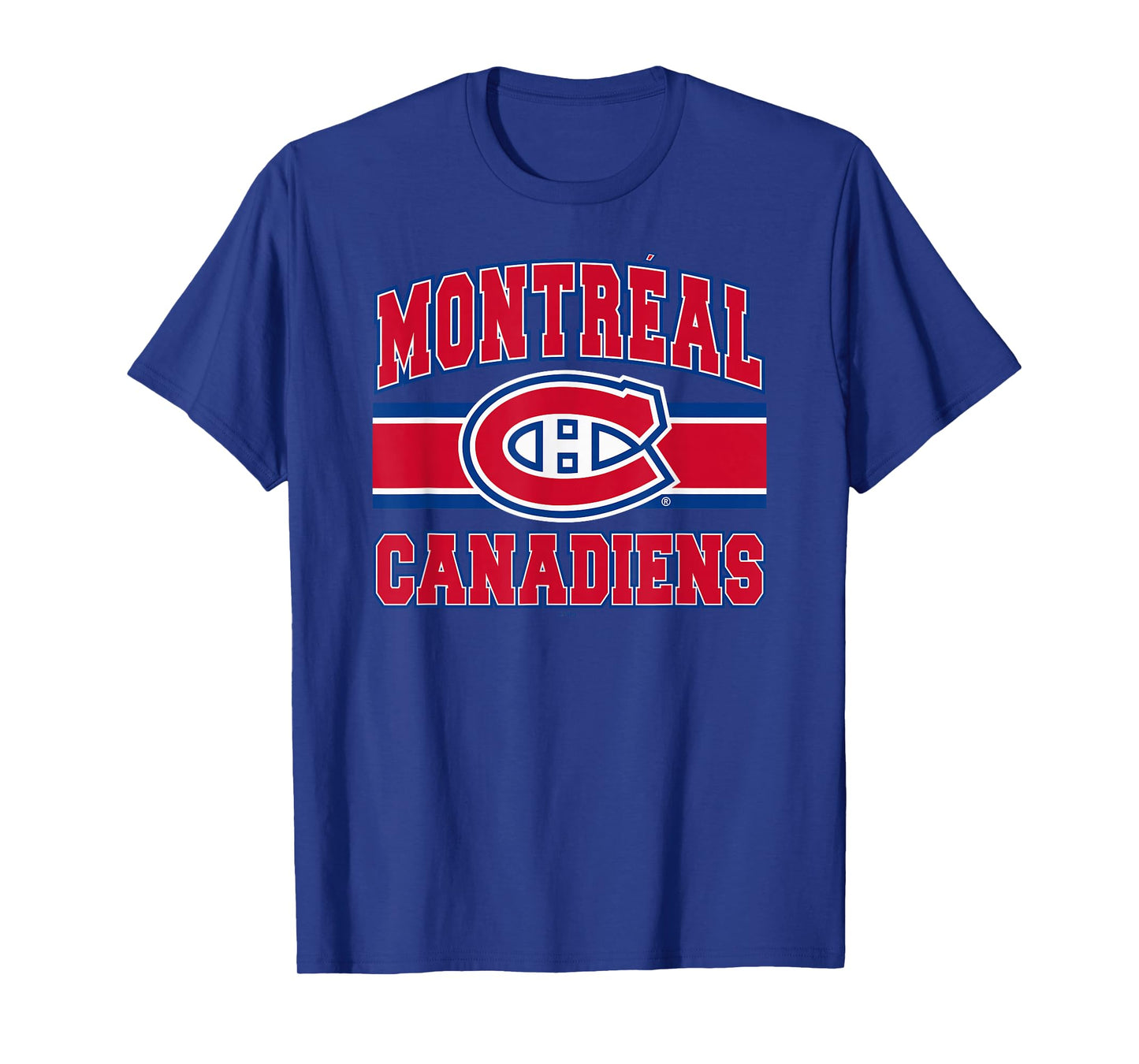 Montreal Canadiens Stripe Black Officially Licensed T-Shirt