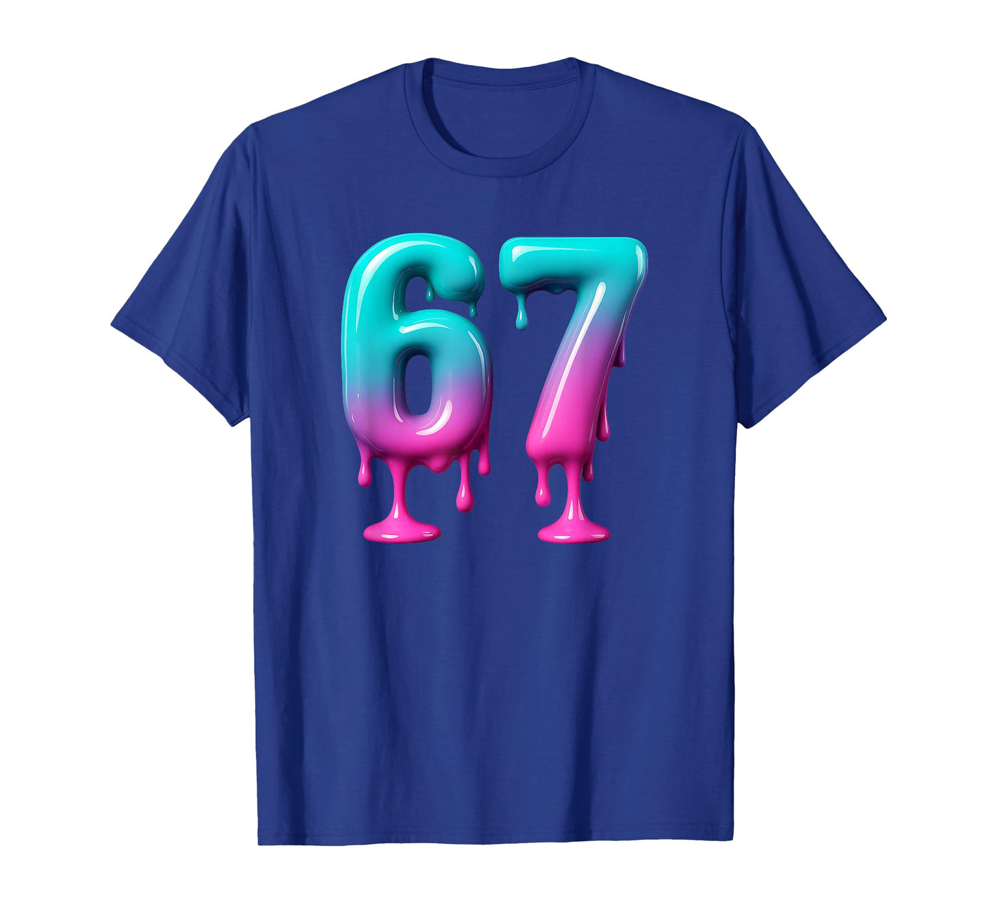 Six Seven 67 Meme for Gen Alpha Kids and Adults 6 7 T-Shirt