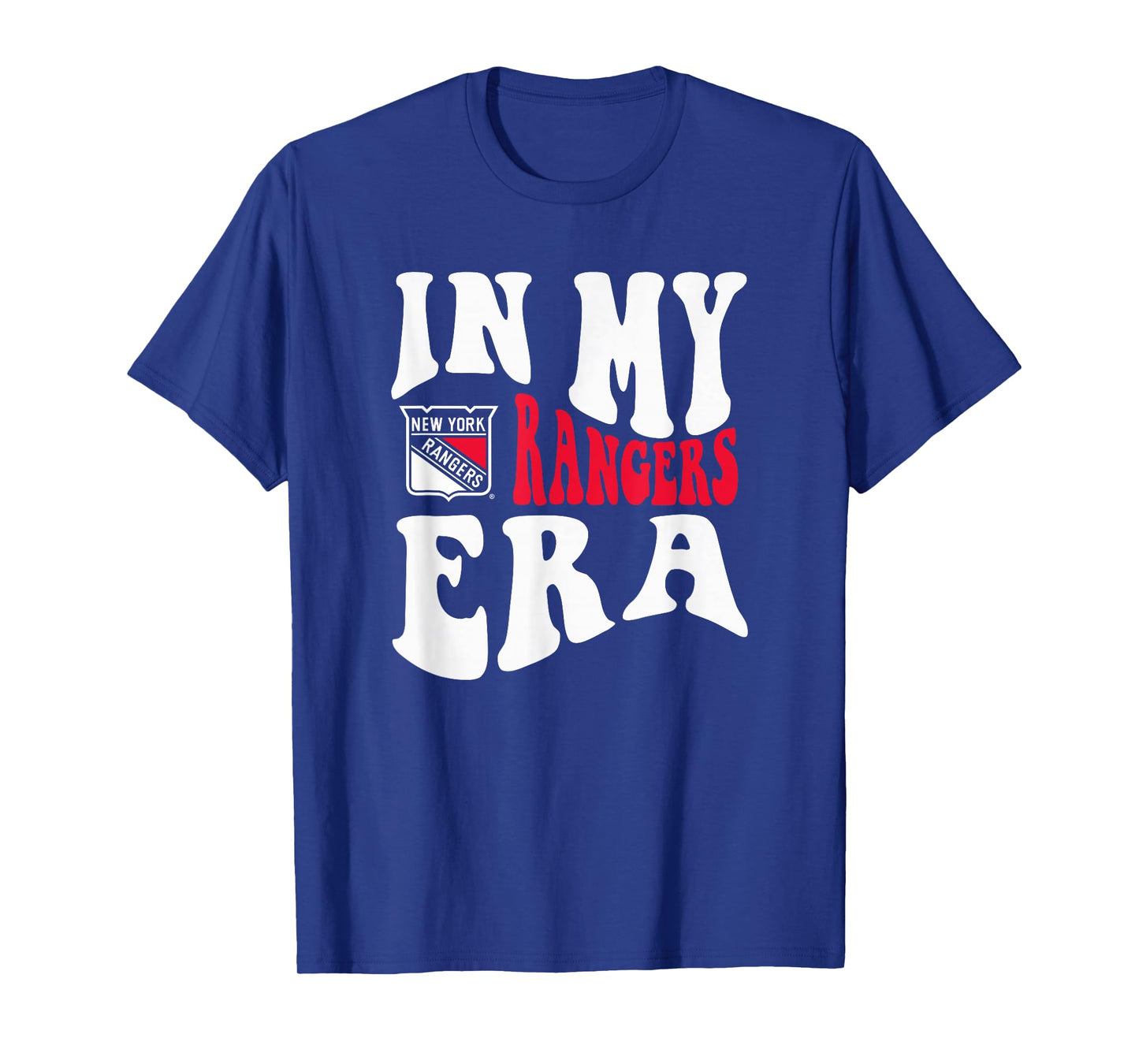 New York Rangers Era Royal Blue Officially Licensed T-Shirt
