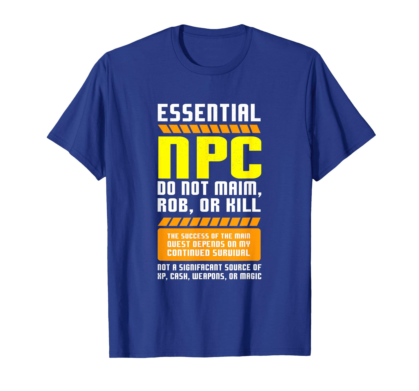 Funny Essential NPC Gamer and Gaming Non Player Character T-Shirt
