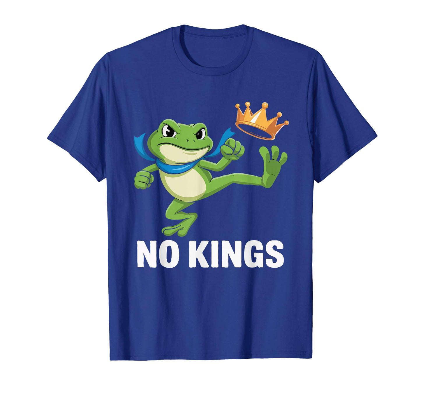 No Kings Men Women Portland Frog Protest T-Shirt