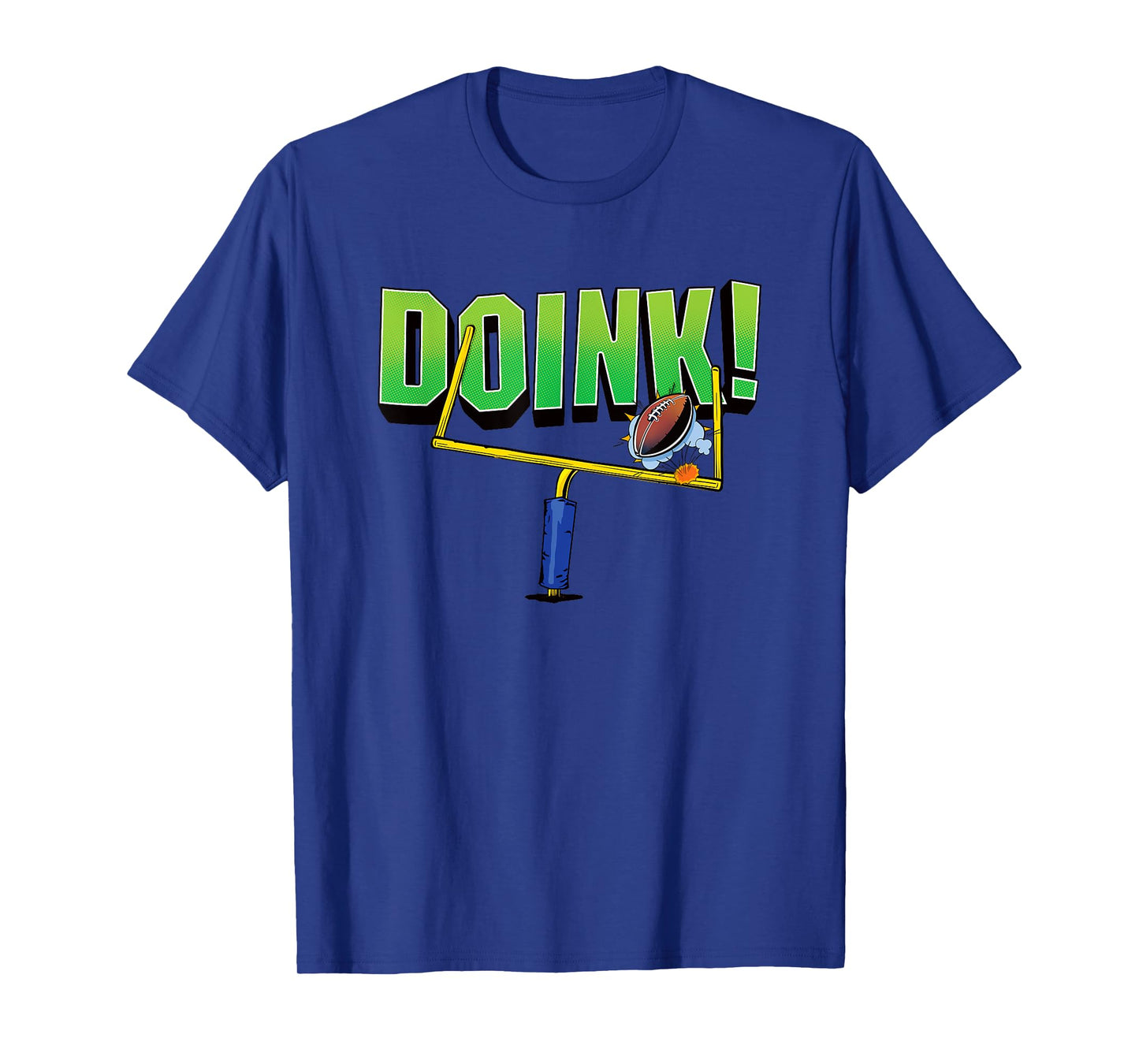 DOINK! funny football kicker missed field goal posts fan T-Shirt