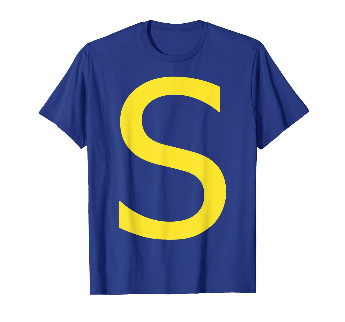 Letter S Funny Group Matching Halloween Costume T-Shirt