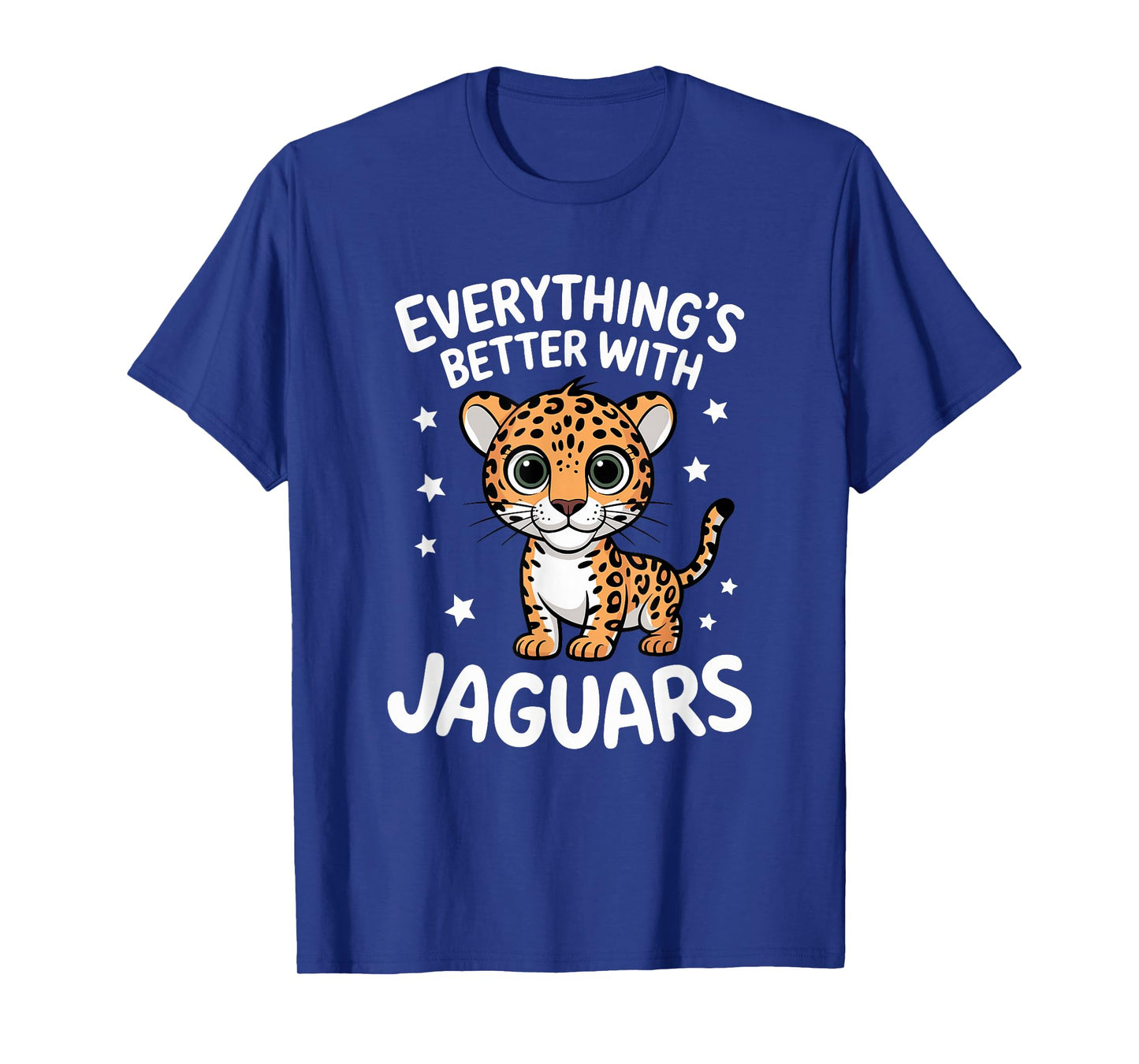 Cute Jaguar Lover Adults or Kids Boys Girls Jaguars T-Shirt