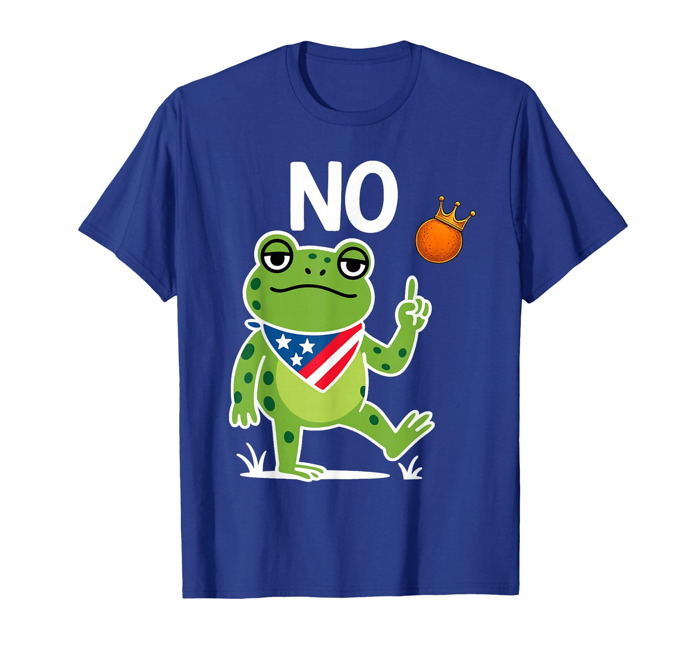 Frog Protest No Kings in America T-Shirt
