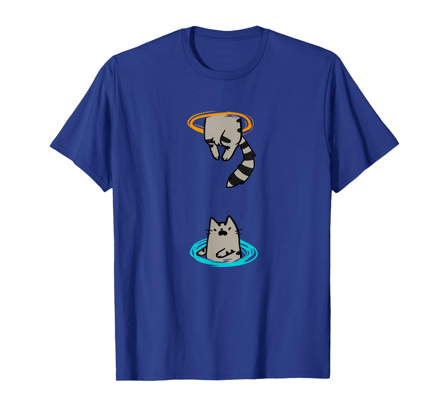 Portal Cat Funny Video Game Animal T-Shirt
