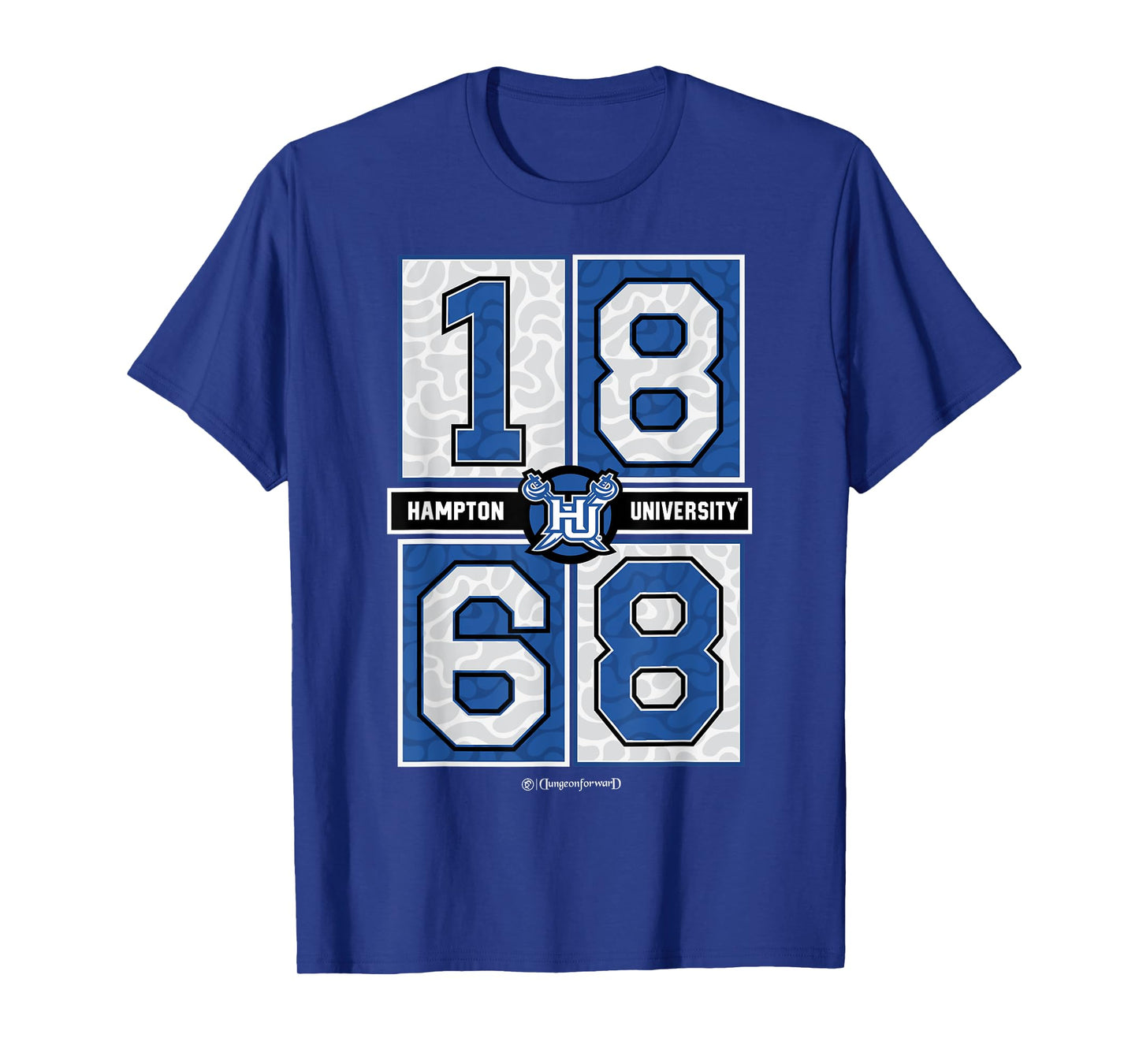 Hampton University - Pirates HBCU concrete Date T-Shirt