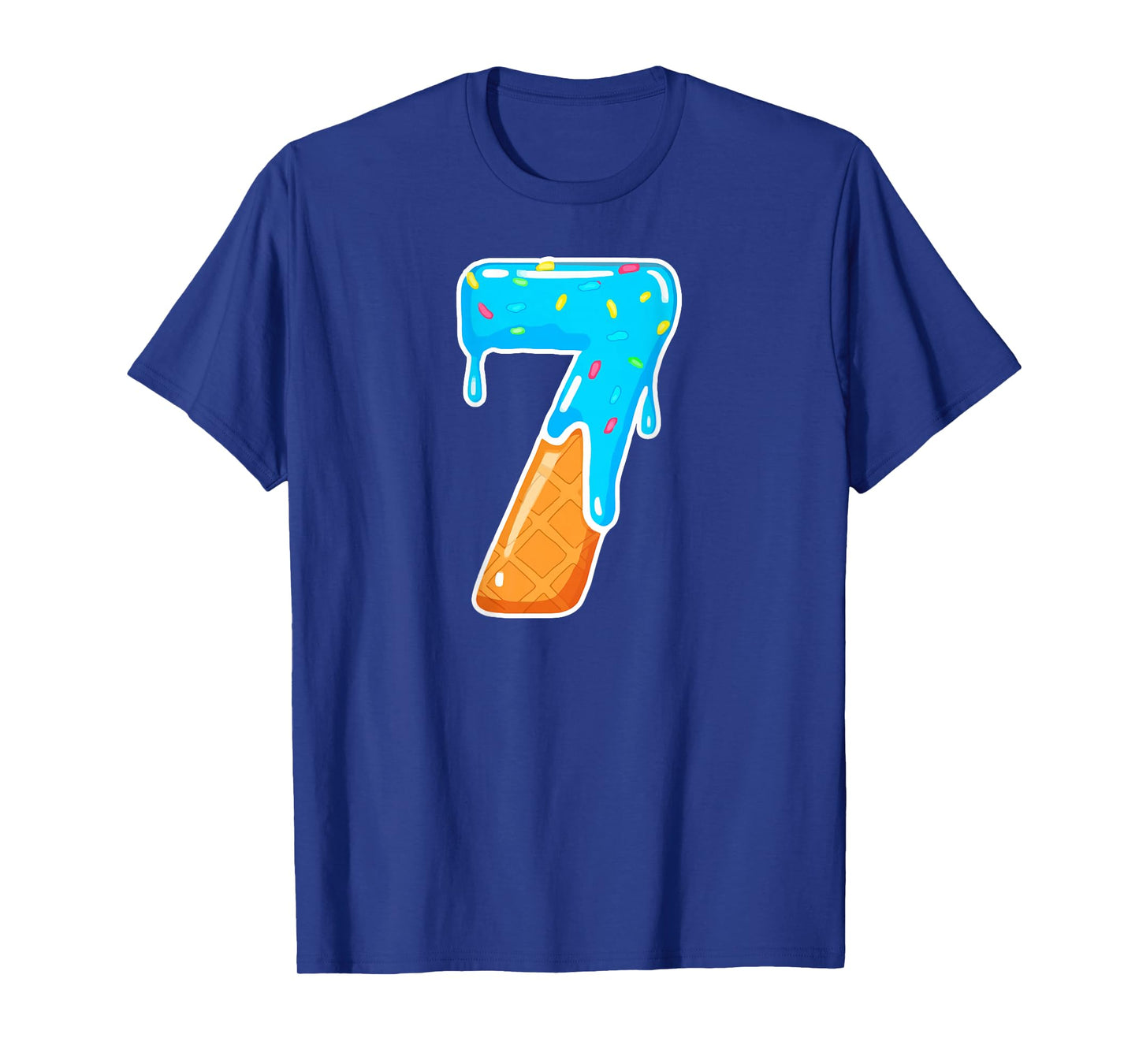 67 Ice Cream Drip Meme 6 7 Hallowee Costume Couple (On Back) T-Shirt