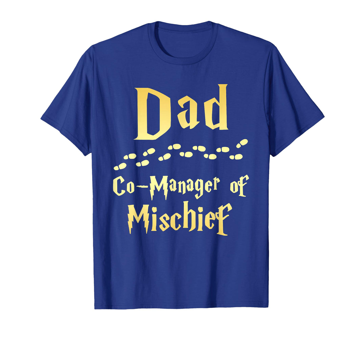 Magical Dad, Manager Of Mischief Birthday Family Matching T-Shirt
