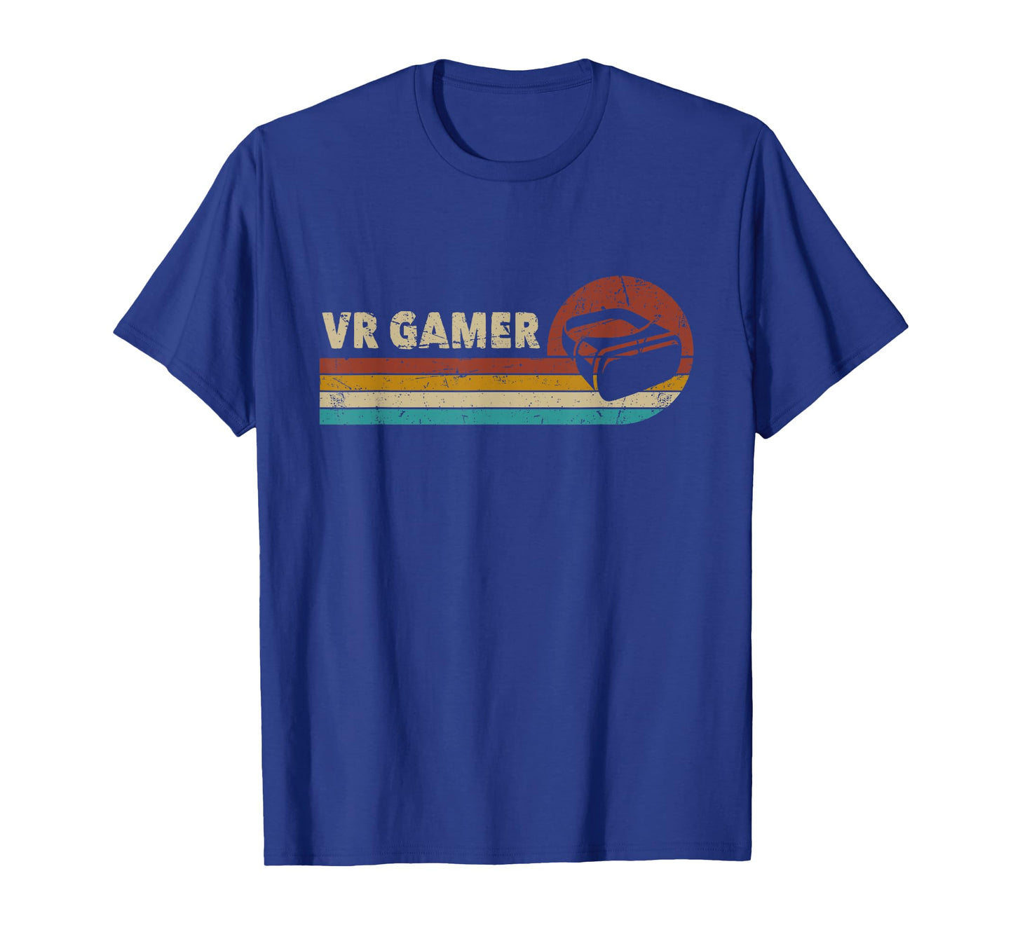 VR Gamer Vintage Video Games For Boys Men Funny Retro Gaming T-Shirt