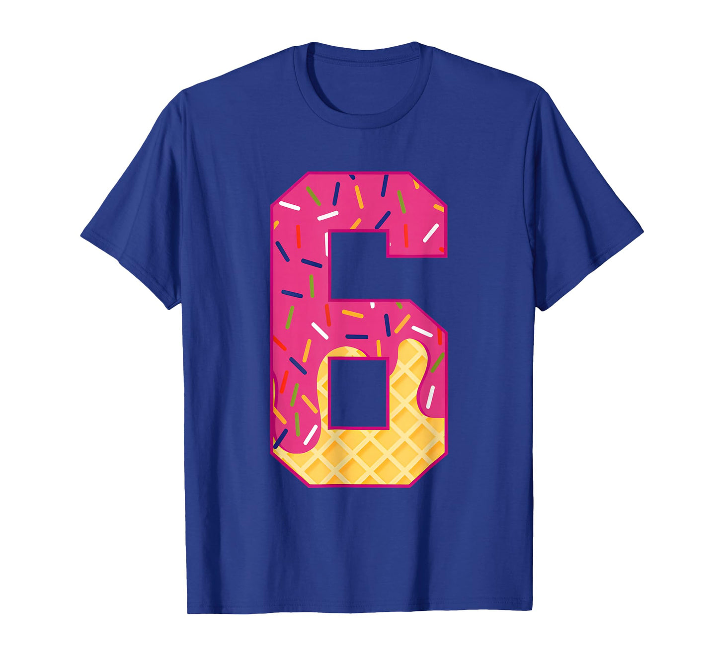 Number 6 Ice Cream Drip 67 Meme Couple Halloween Costume T-Shirt