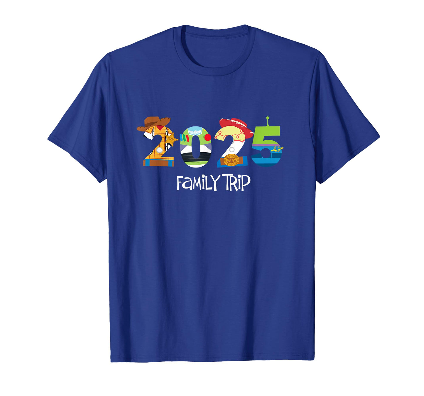 Disney and Pixar's Toy Story "2025 Family Trip" Vacation T-Shirt