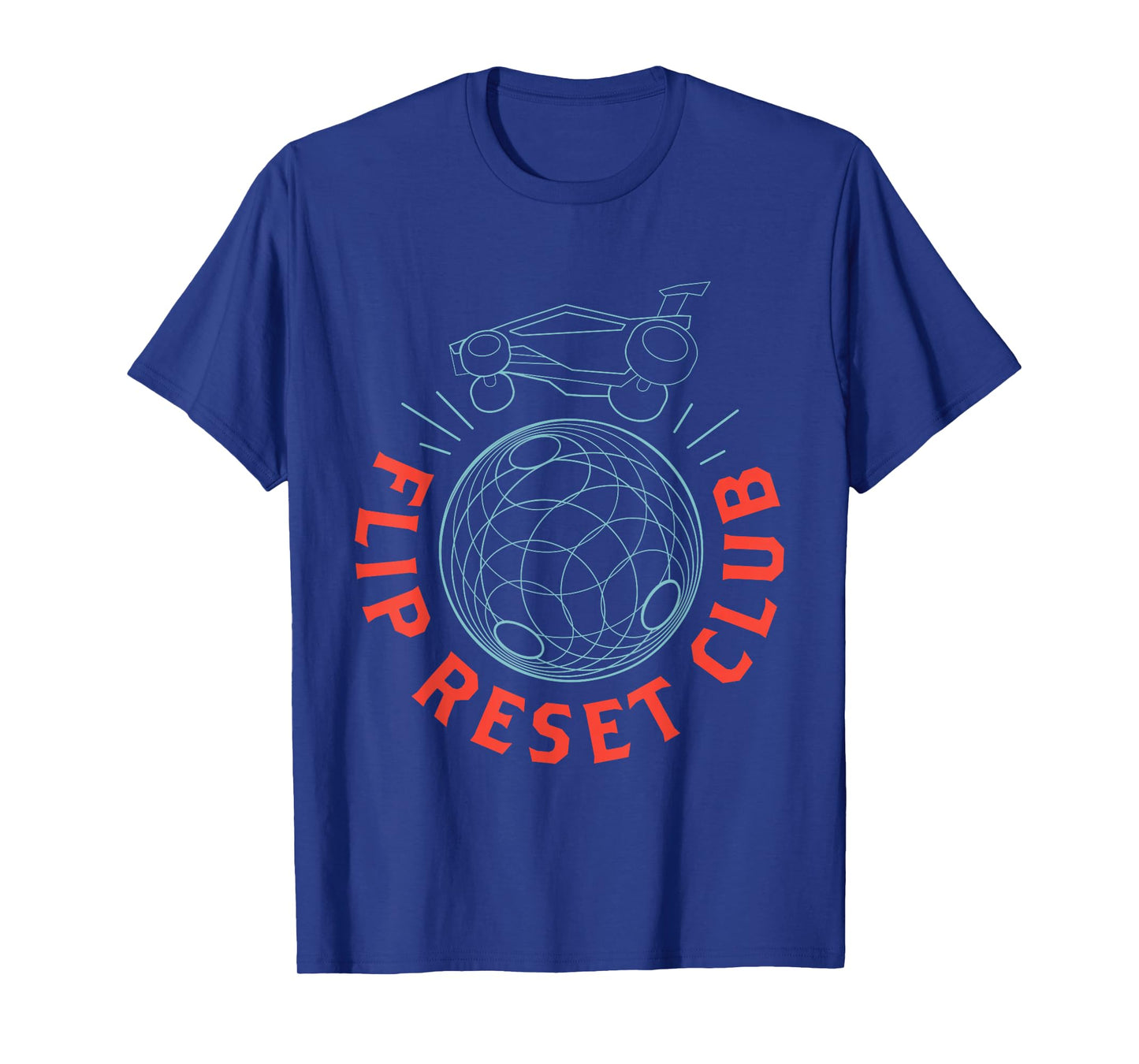 Simple Rocket Soccer League, Flip Reset Club, Clean Design T-Shirt