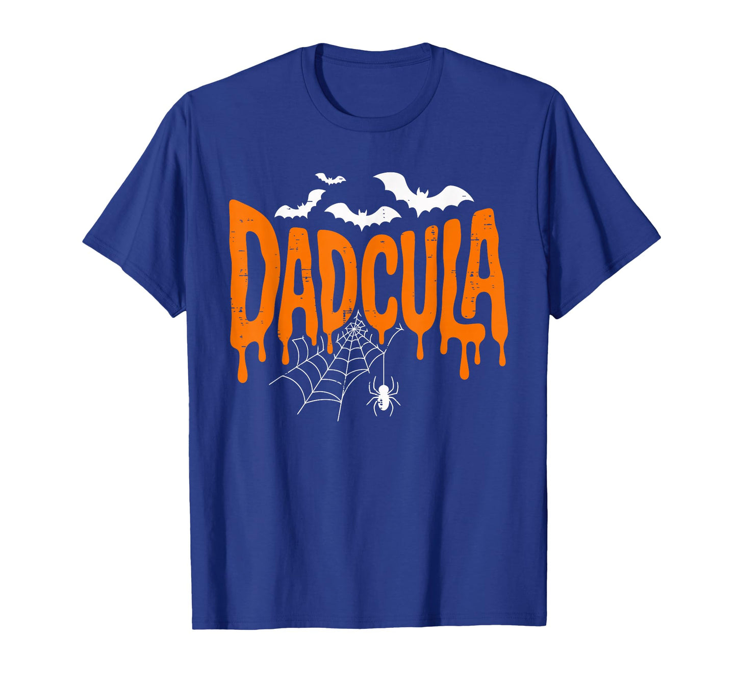 Dadcula Funny Halloween Dad Costume Spider Bat for Dad Men T-Shirt