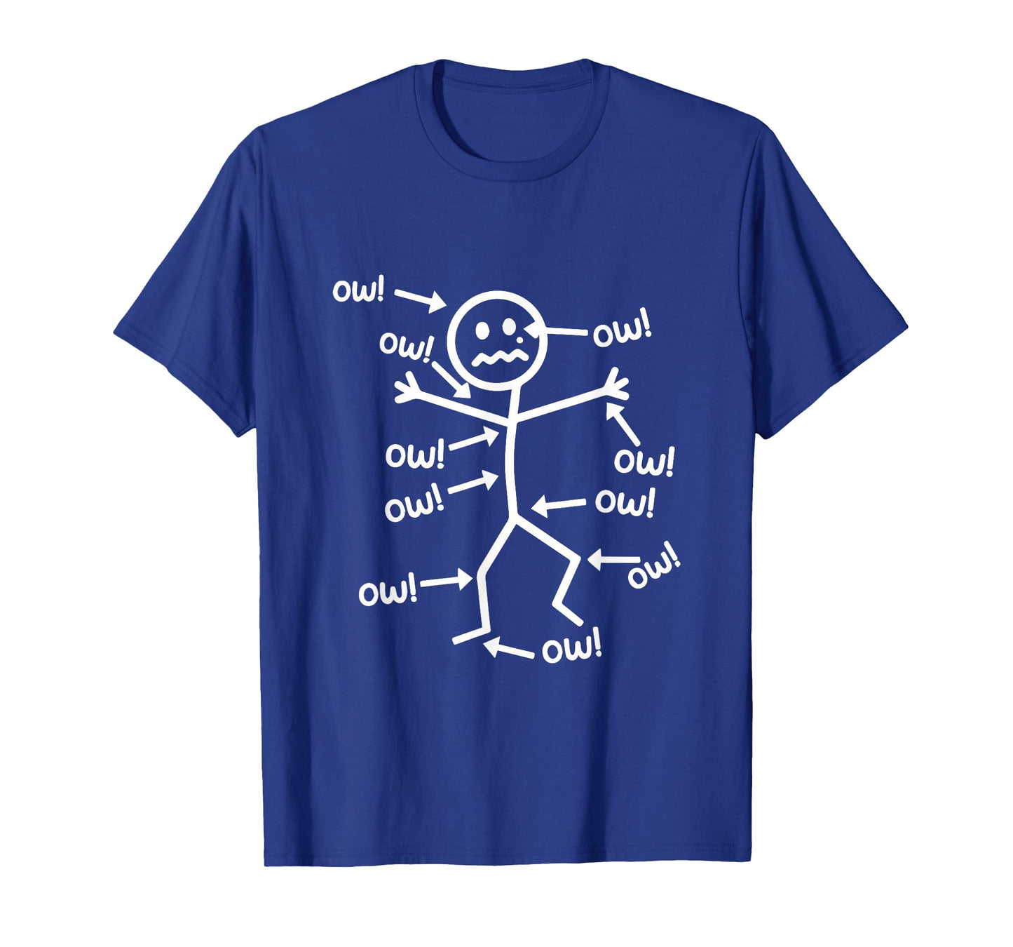 Funny Ow Ow Ow Ow Ow Ow Ow Character For Boys Girls Women T-Shirt