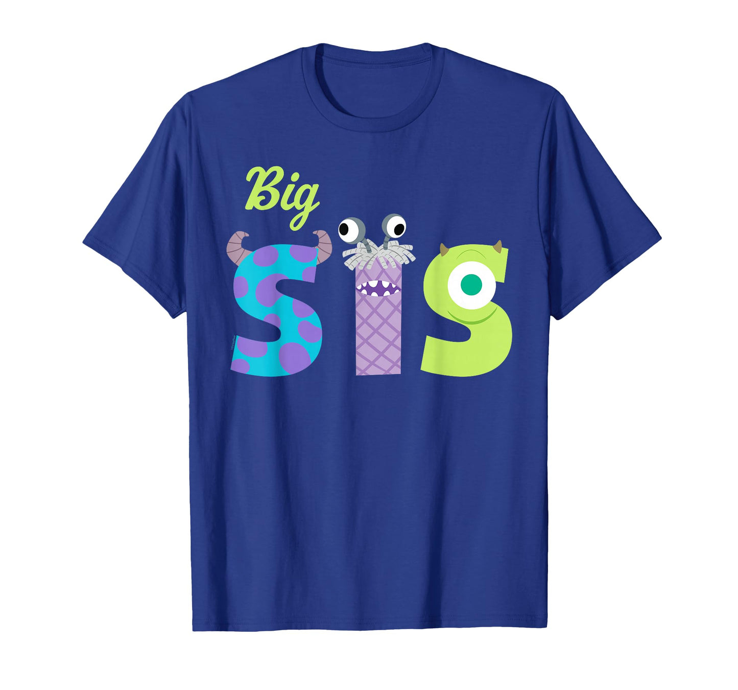 Disney & Pixar's Monsters, Inc. Big Sis Sister Family Trip T-Shirt