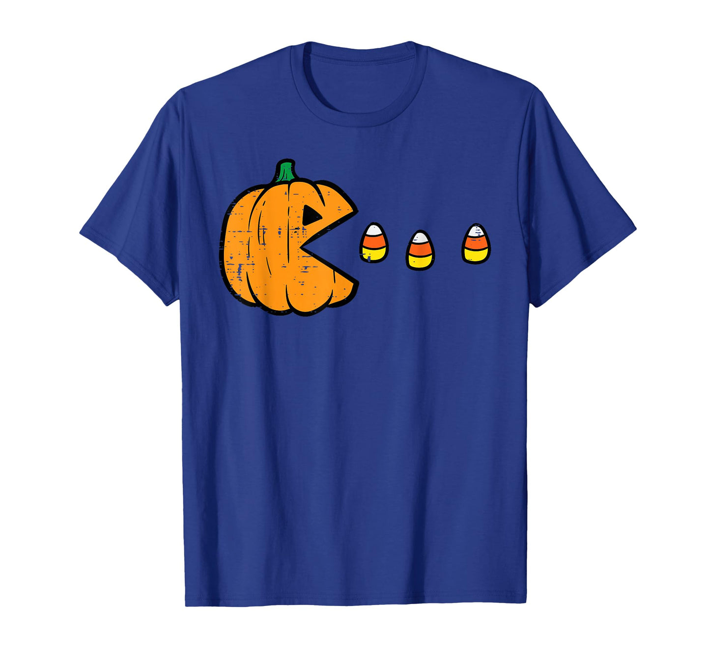 Halloween Video Game Eating Candy Corns Gaming Boys Kids Men T-Shirt