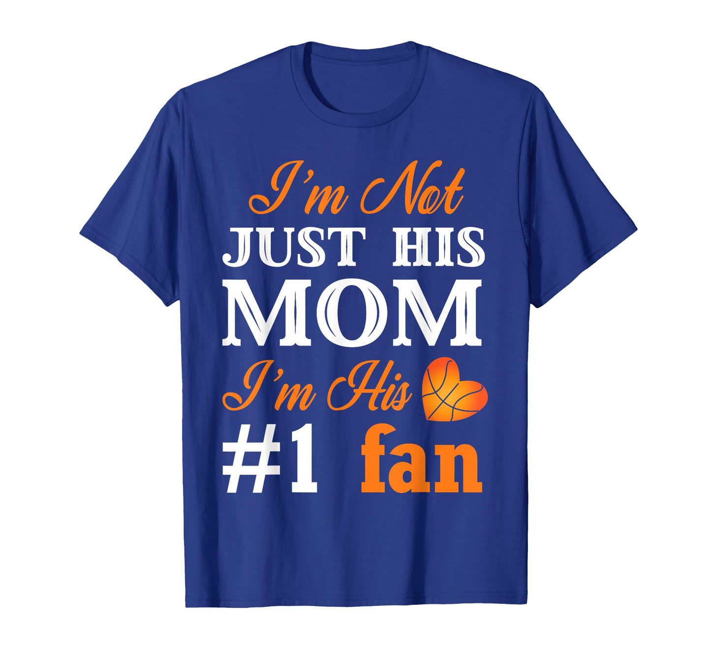Basketball Fan Mom Quote Shirt Mothers Day Gift For Women T-Shirt
