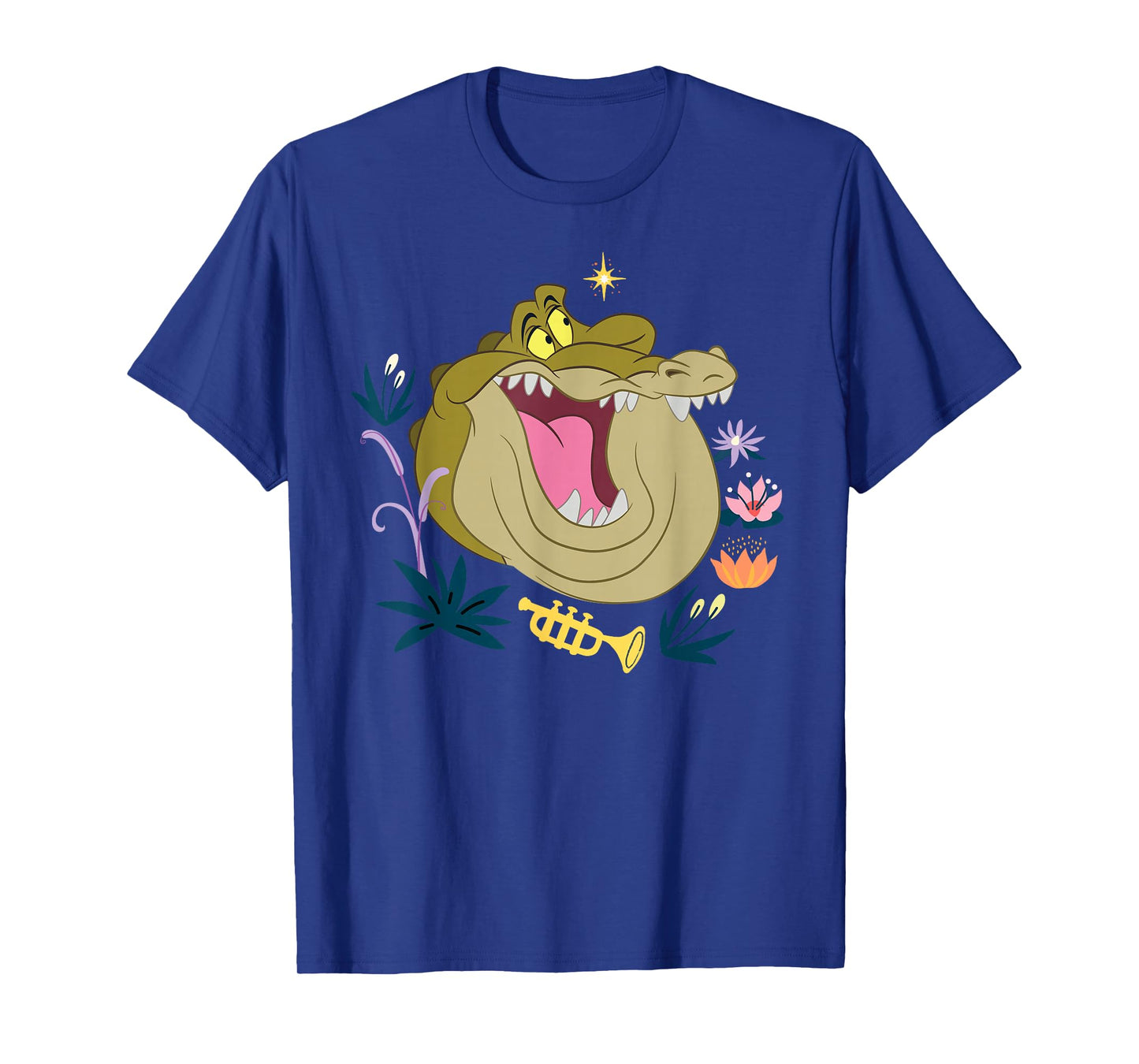 Disney Princess and the Frog Louis Gator Big Face Costume T-Shirt