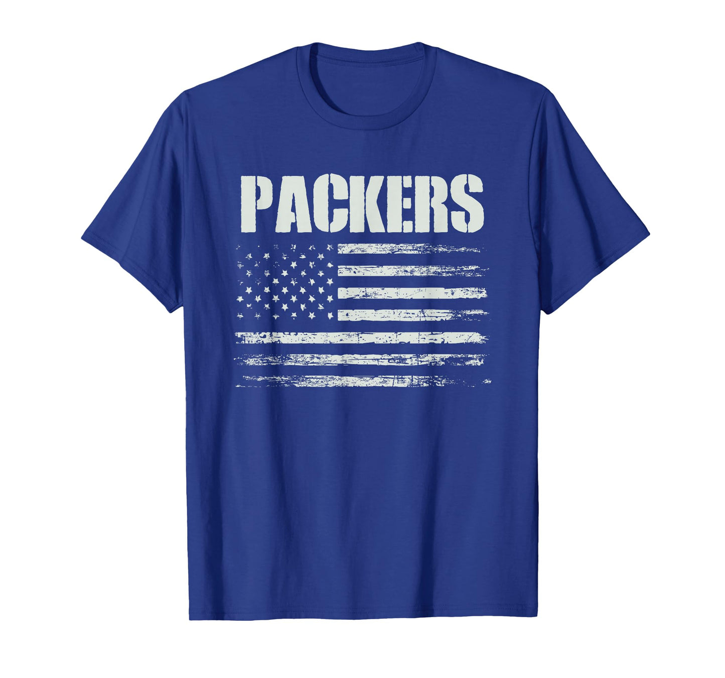 Packers USA Flag Colquitt County High School Pride T-Shirt