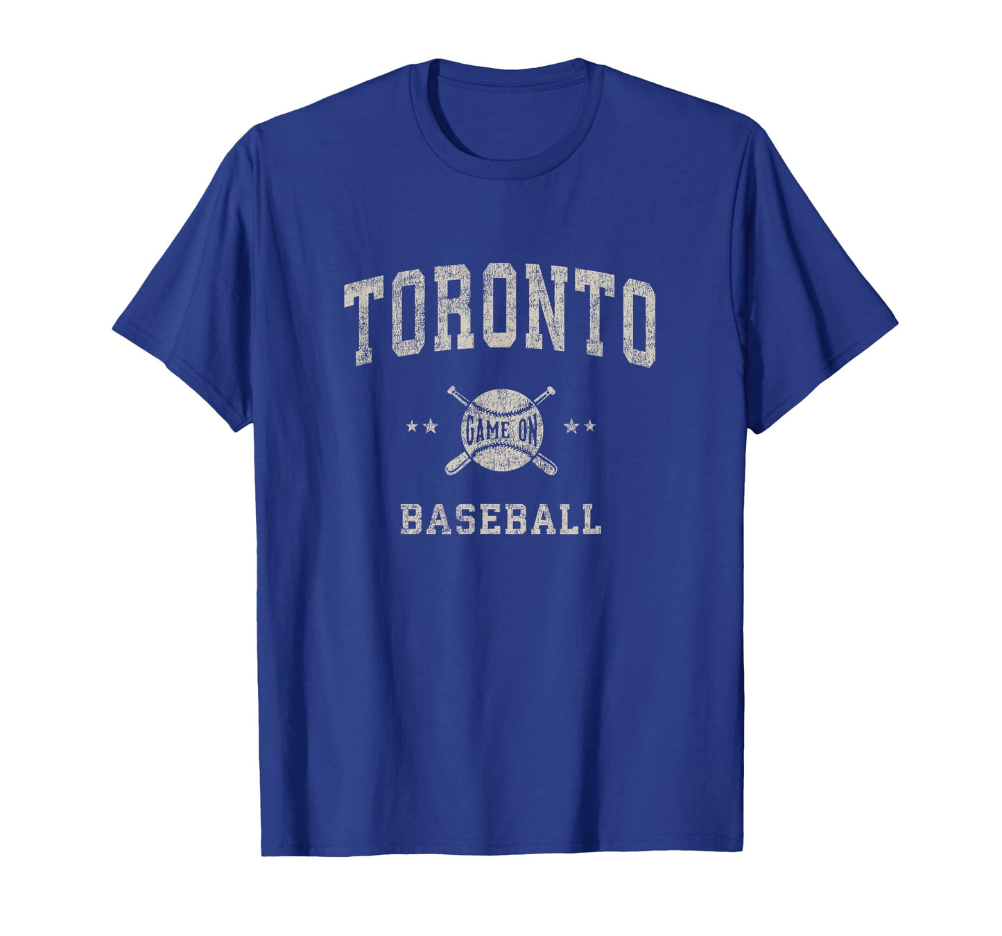 Toronto Vintage Baseball Throwback Retro Design T-Shirt