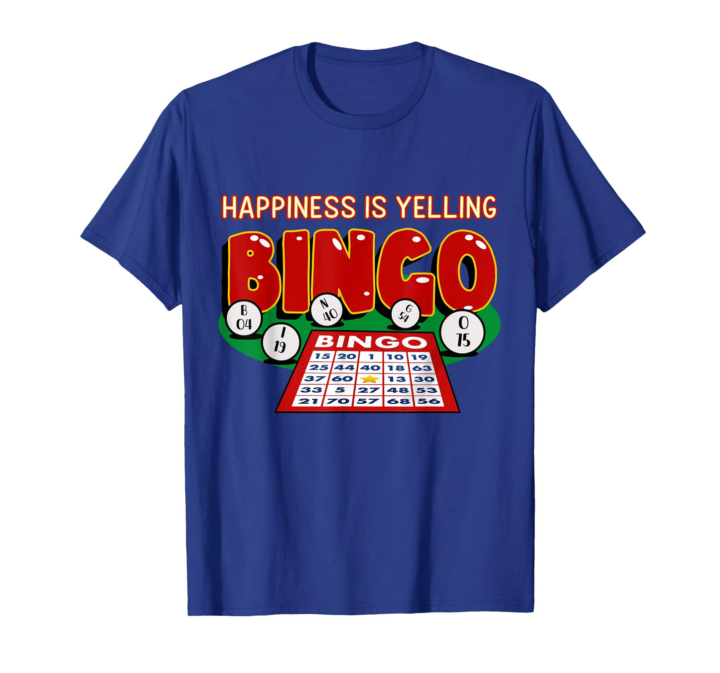 Bingo Happiness Funny Bingo Outfit T-Shirt