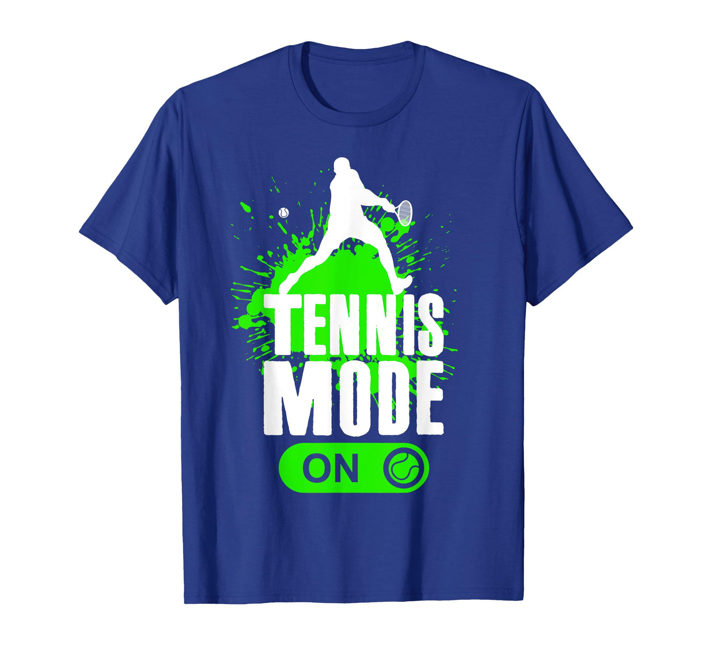 Tennis Mode On Cool Kids Youth Boys Tennis Player Gift T-Shirt