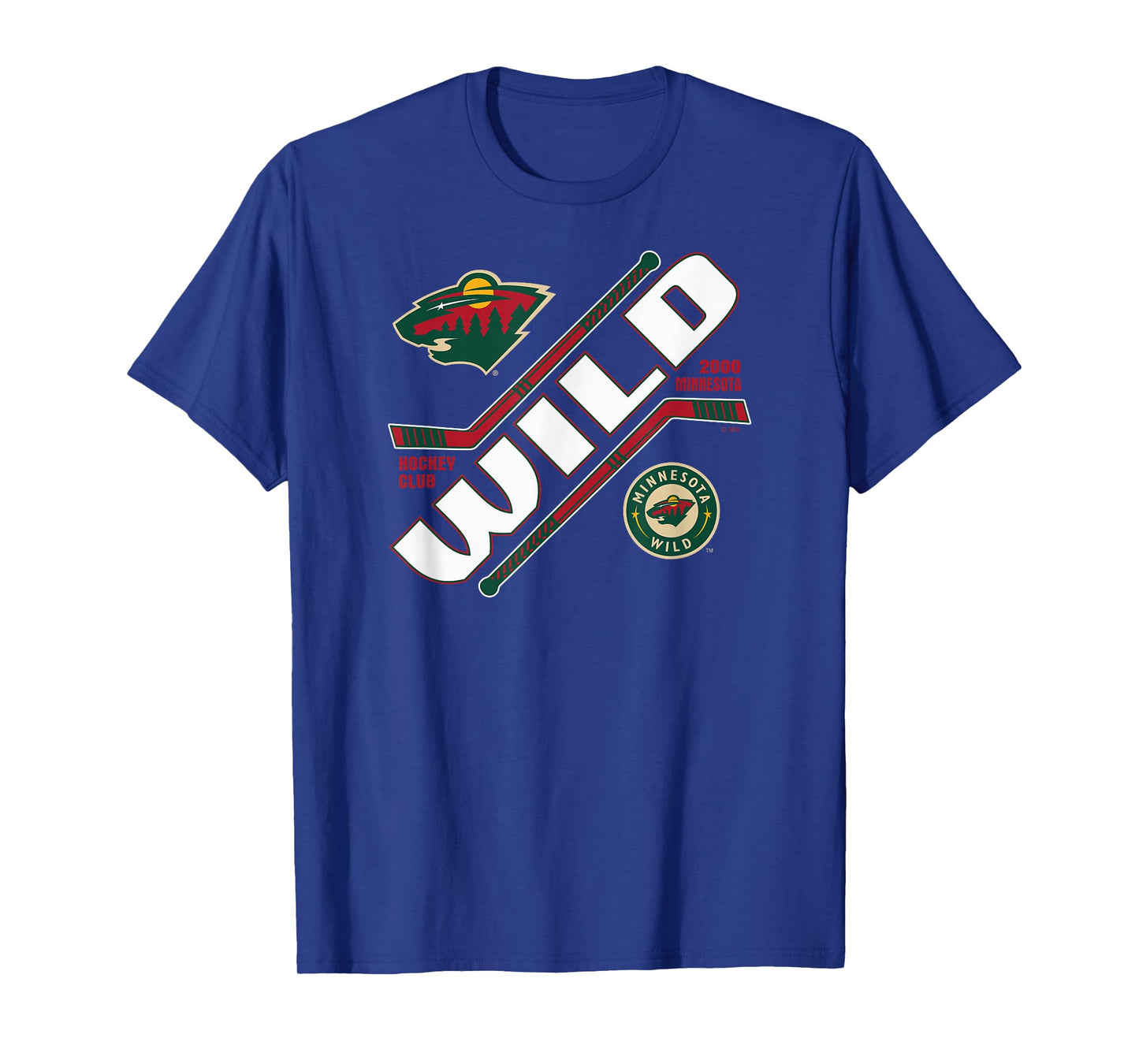 Minnesota Wild Force Black Officially Licensed T-Shirt