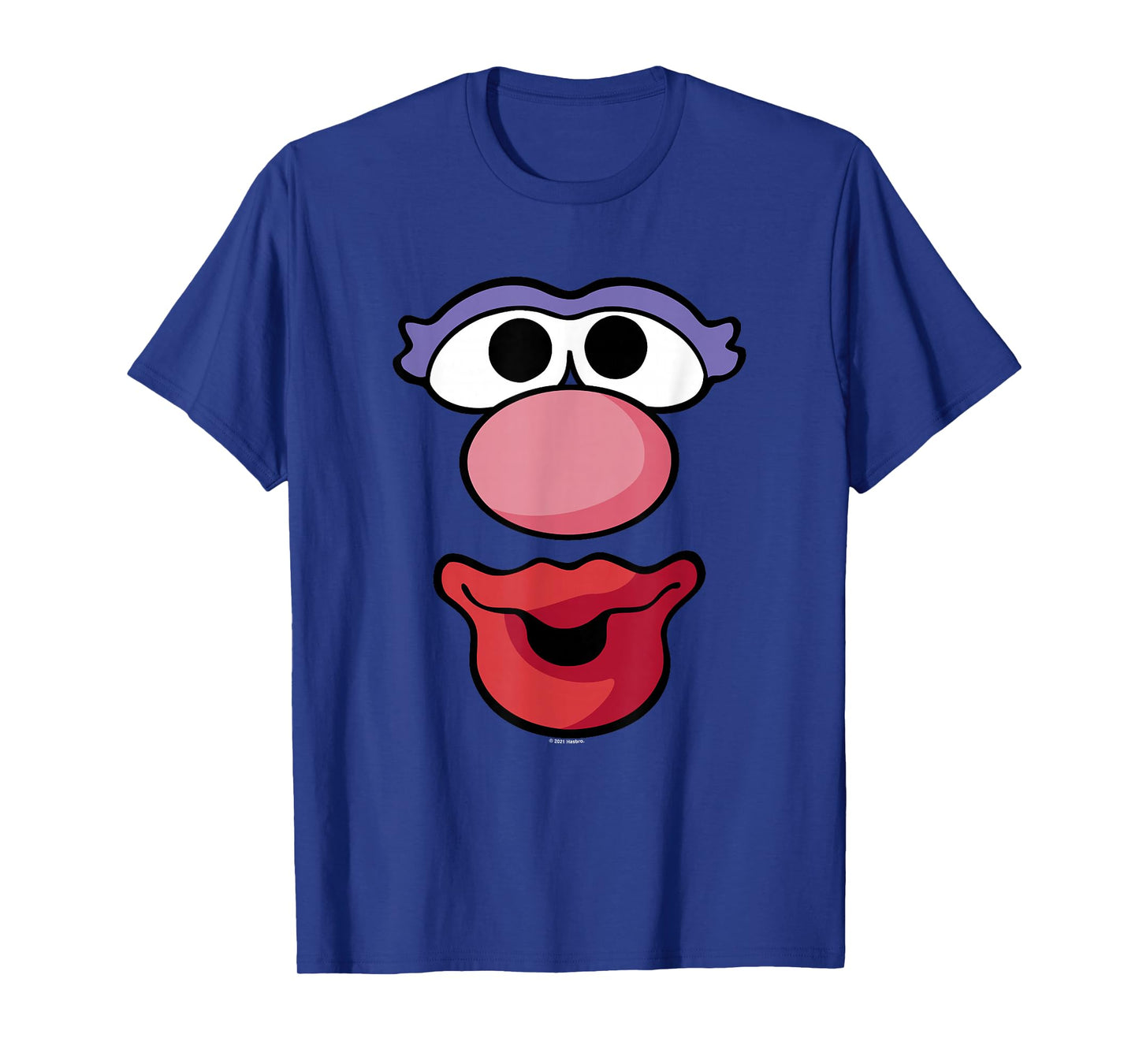 Mr. Potato Head Halloween Mrs. Potato Head Big Face T-Shirt
