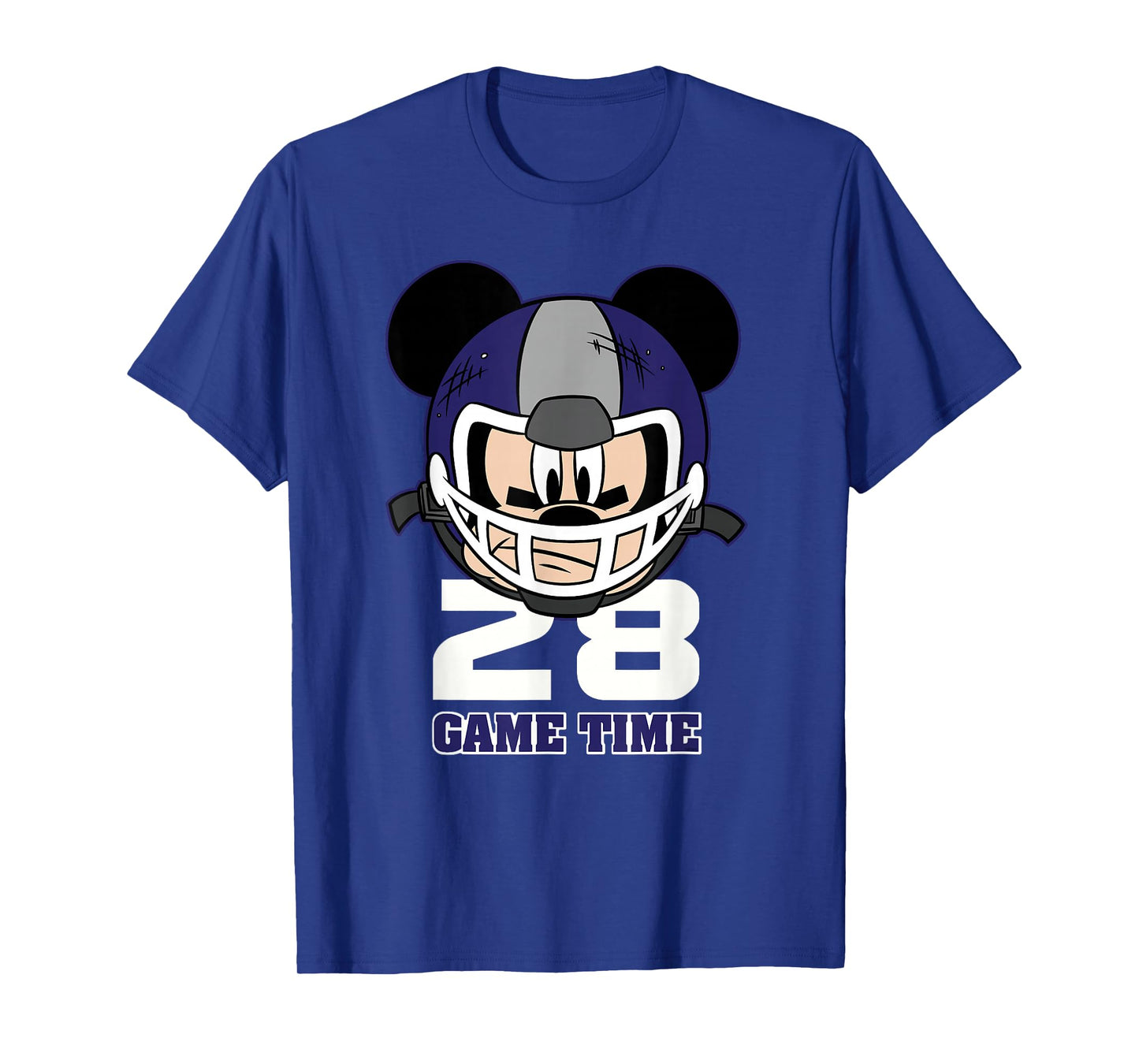 Disney Mickey Mouse Football #28 Game Time Sports T-Shirt