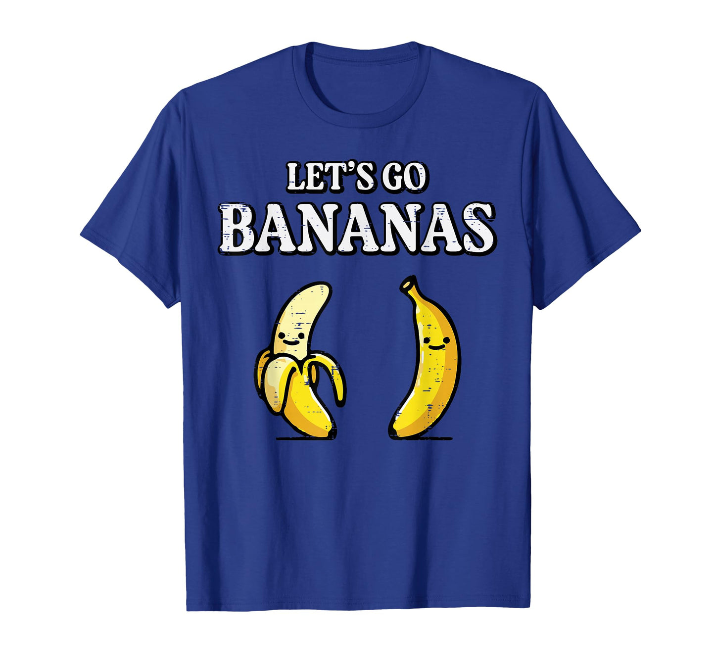 Lets Go Bananas Funny Tropical Fruit Lover Men Women Kids T-Shirt
