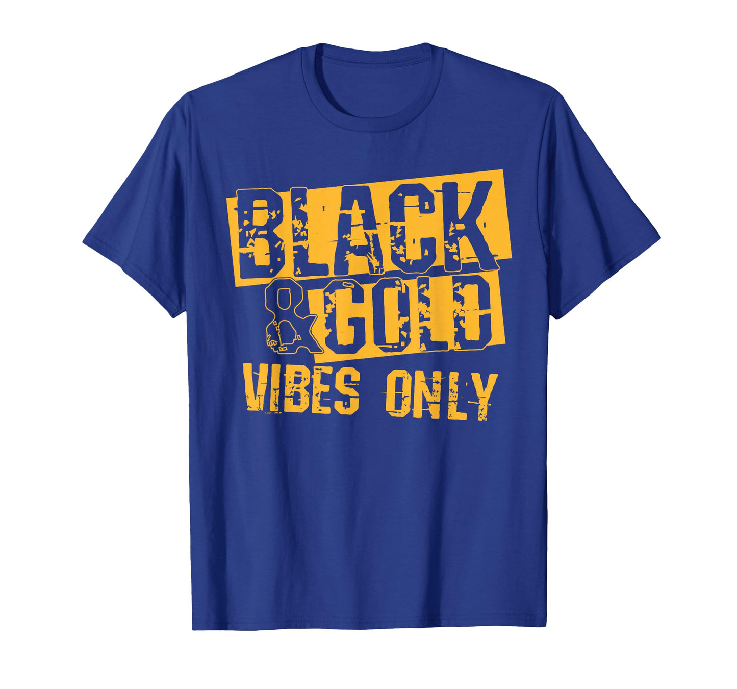 Black Gold Game Day Group Shirt for High School Football T-Shirt