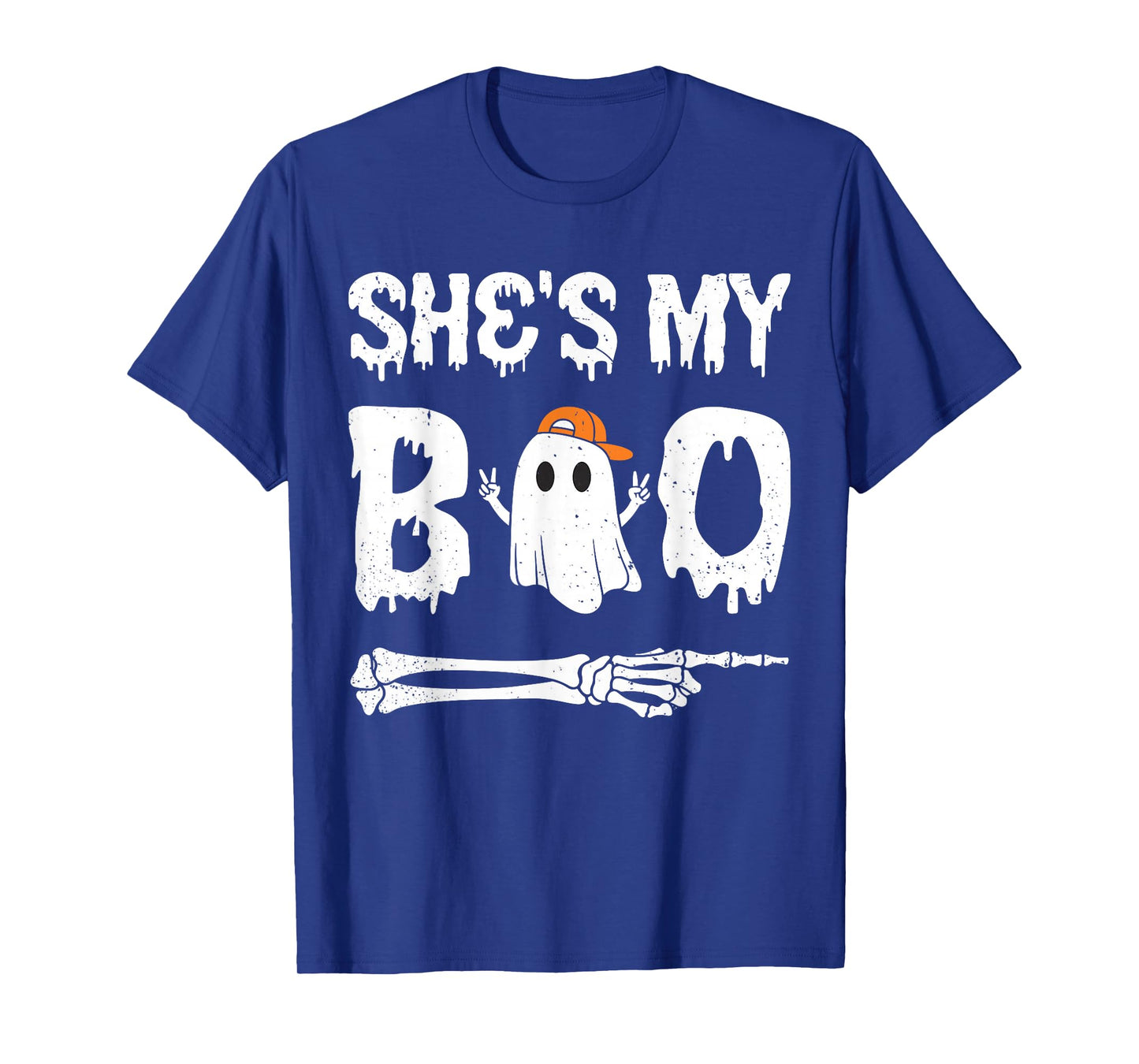 She's My Boo Matching Halloween Pajama Couples He's My Boo T-Shirt