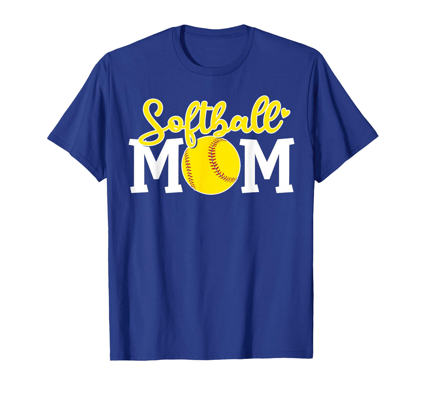 Softball Mom Cute For Mother Love Softball T-Shirt