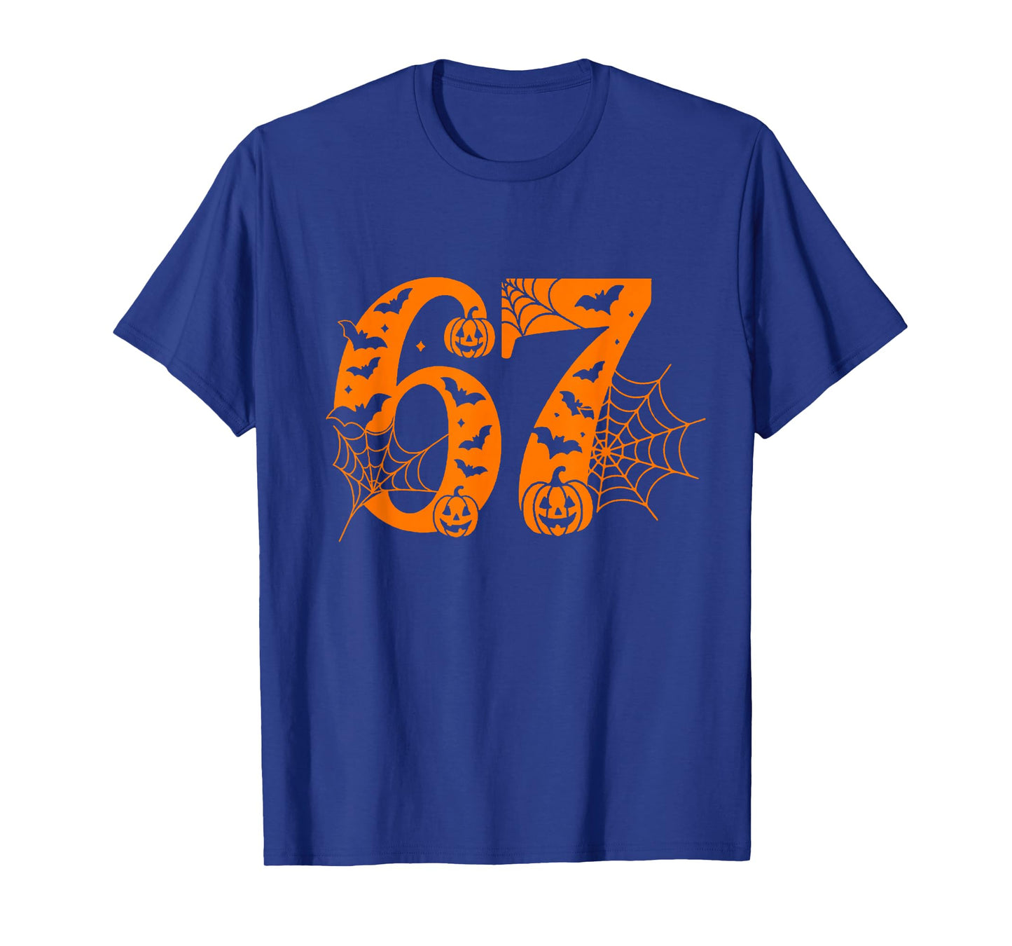 Number 6 7 Meme Saying 6 7 Six Seven Halloween 67 Costume T-Shirt