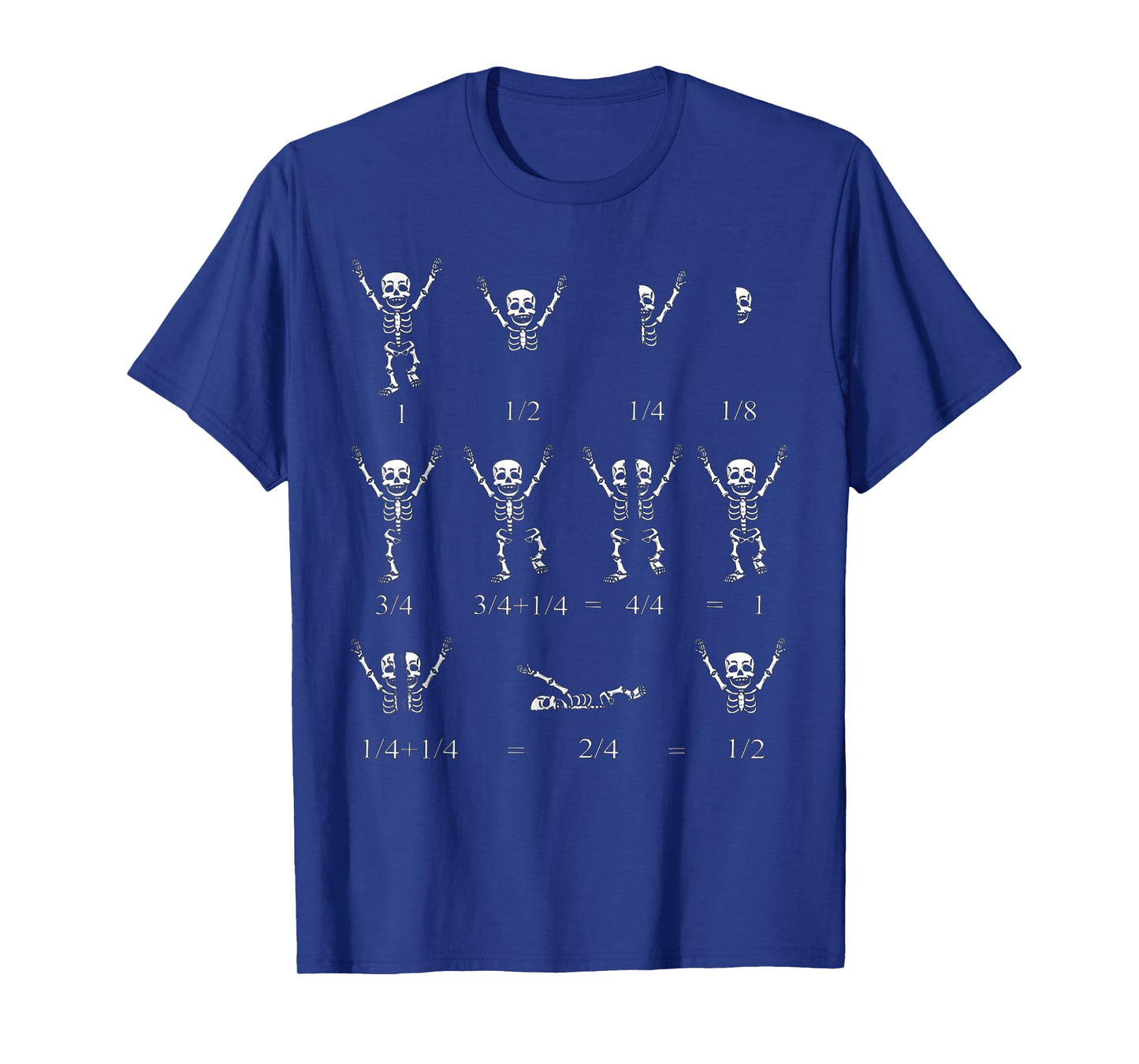 Math Equation Skeleton Math Halloween T-Shirt