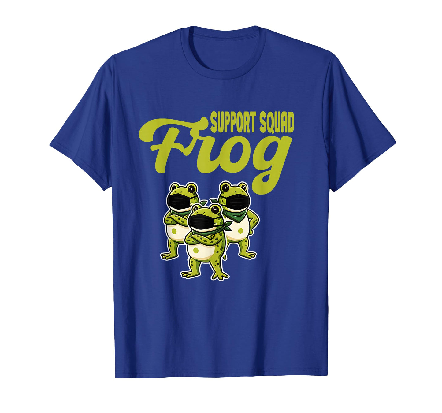Frog Support Squad Frogs Together Strong Retro Portland T-Shirt