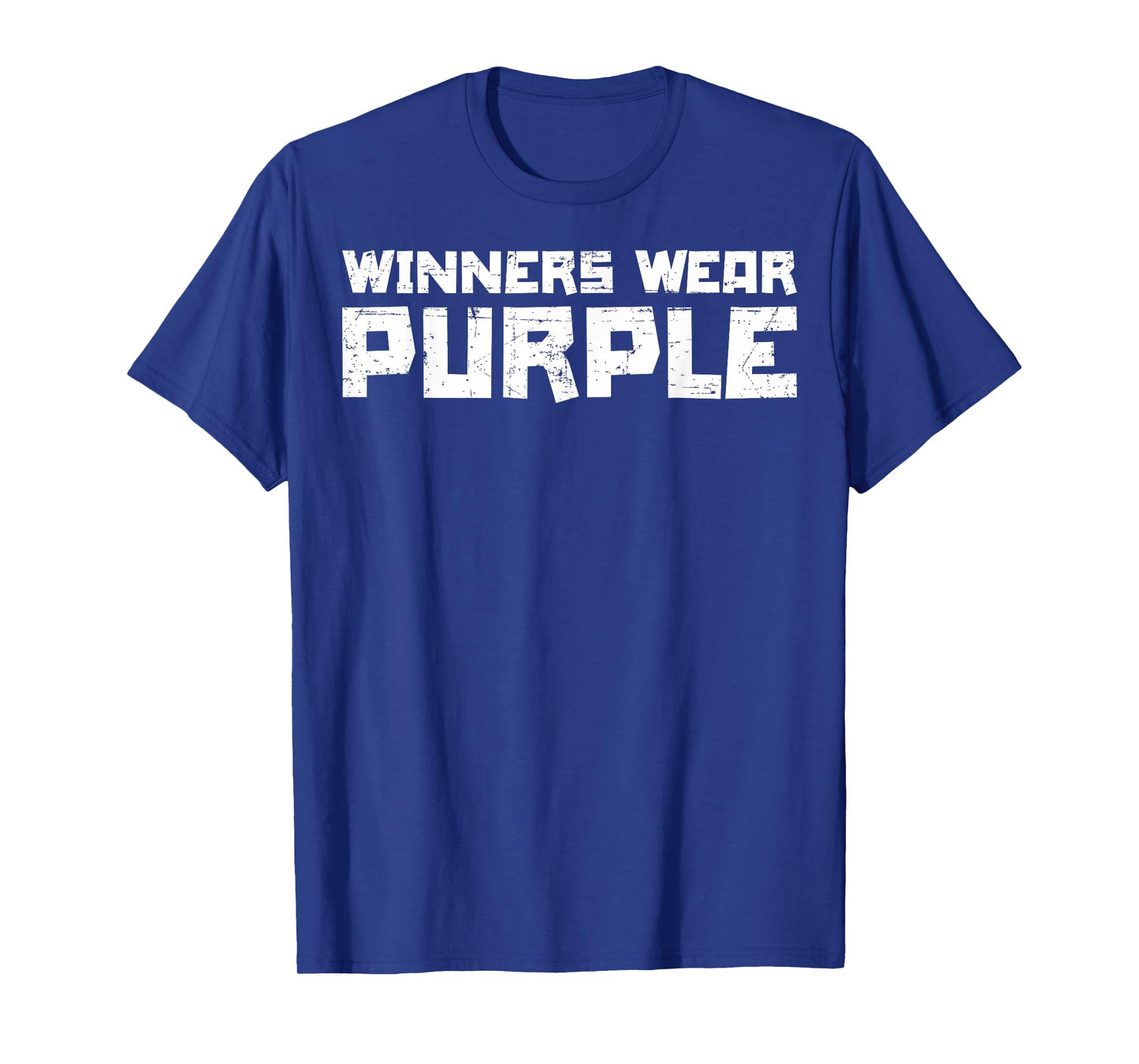 Team Sports Winners Wear Purple T-Shirt
