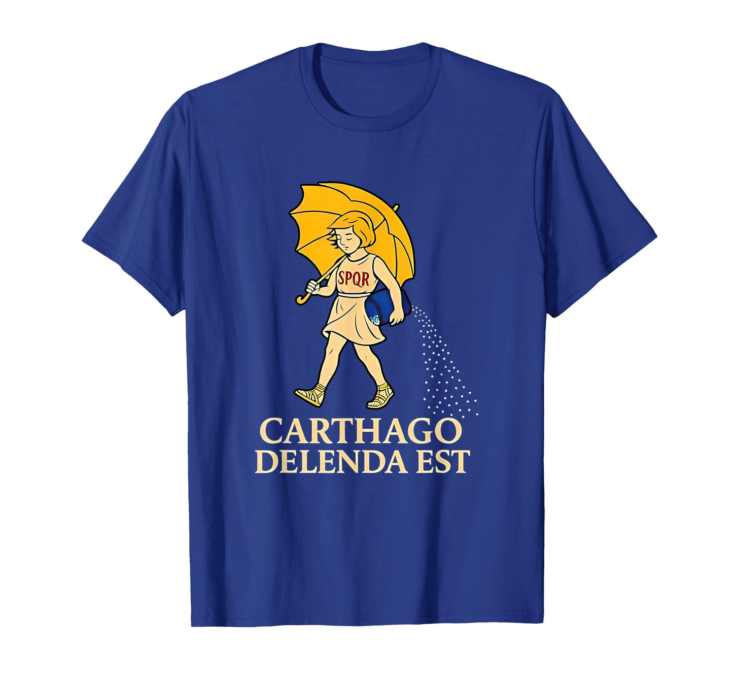Carthago Delenda EST SPQR T-Shirt
